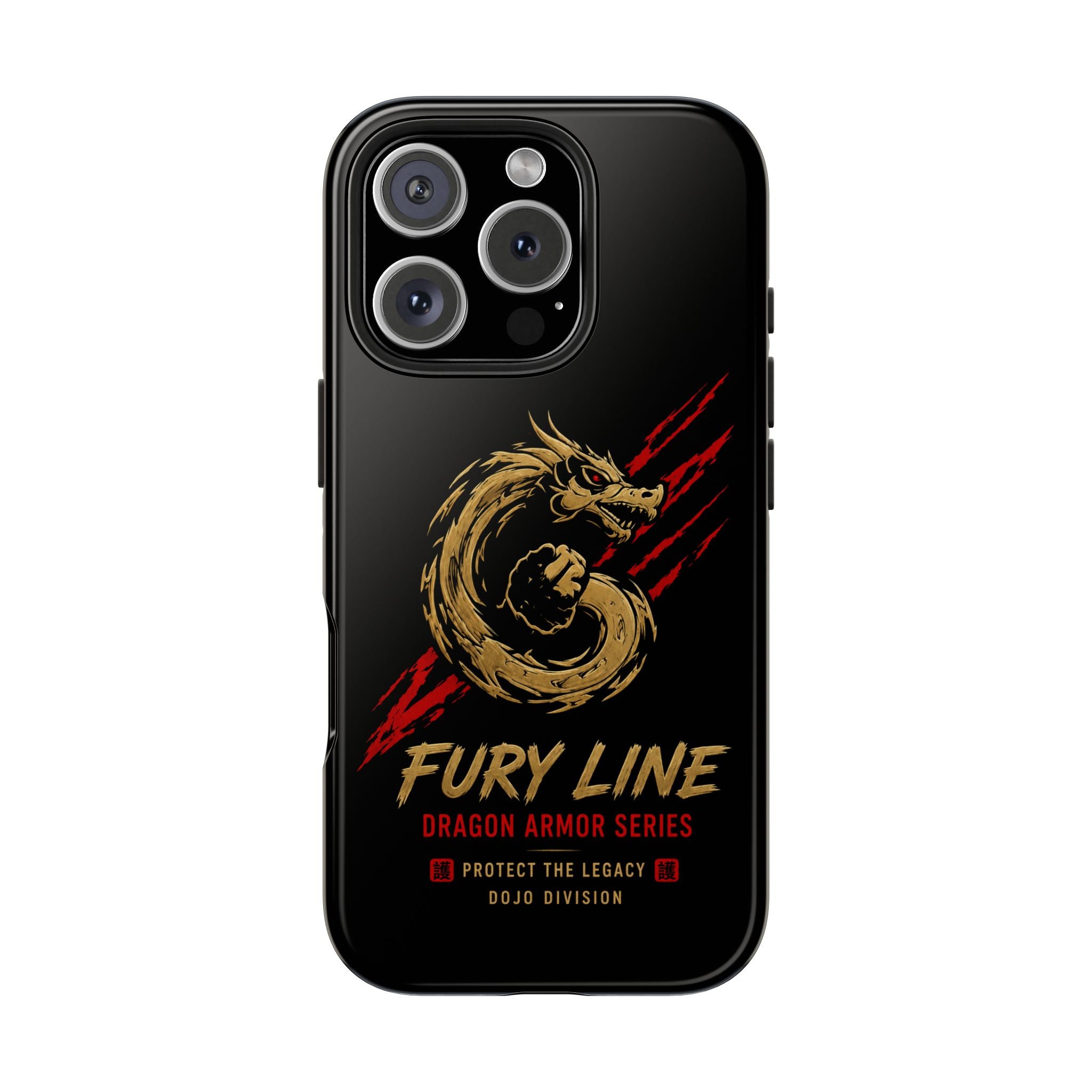 Fury Line Dragon Armor Tough Phone Case