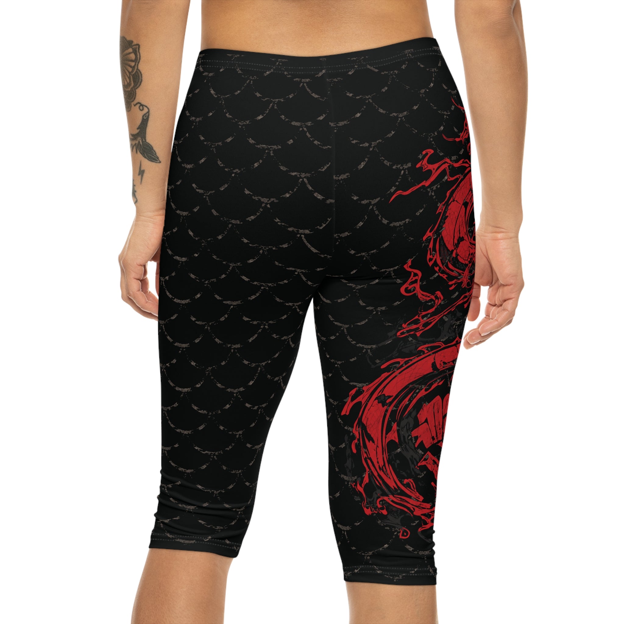 Fury Line Dragon Motion Women’s Capri Leggings