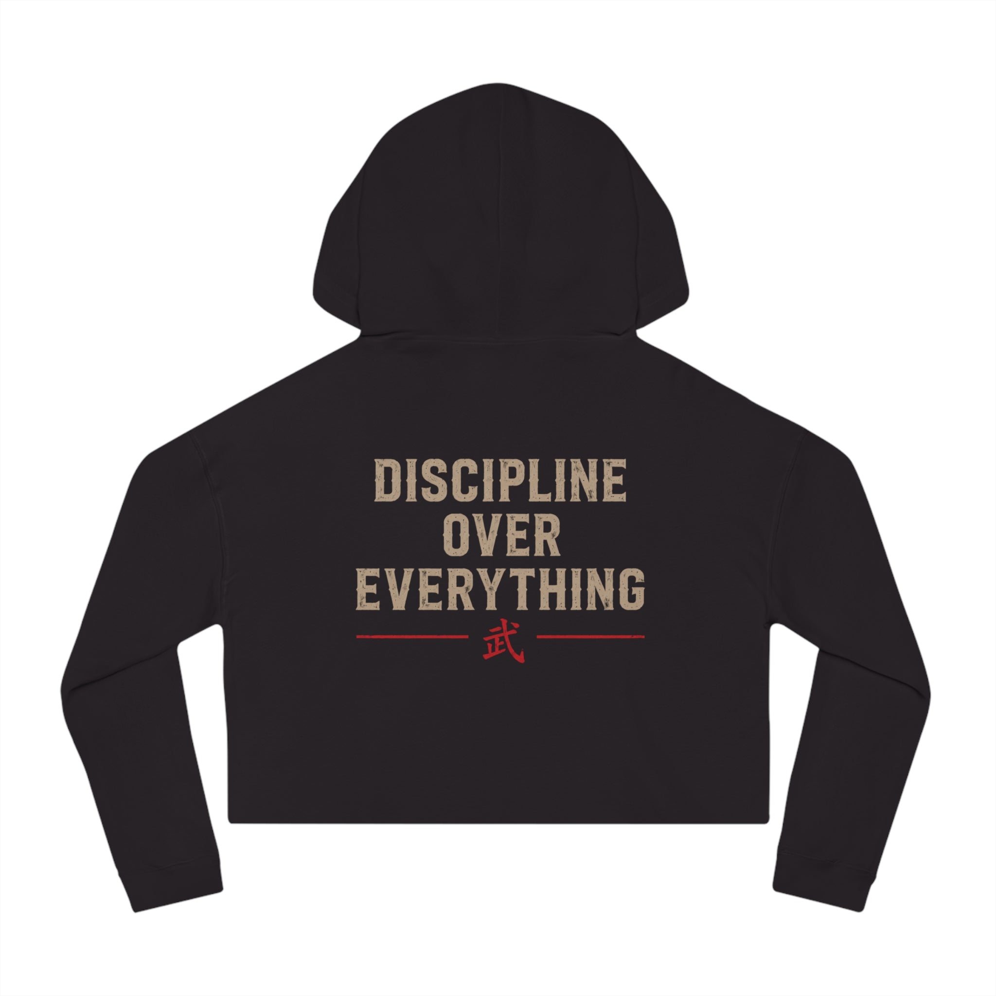 Discipline Over Everything™ Cropped Hoodie