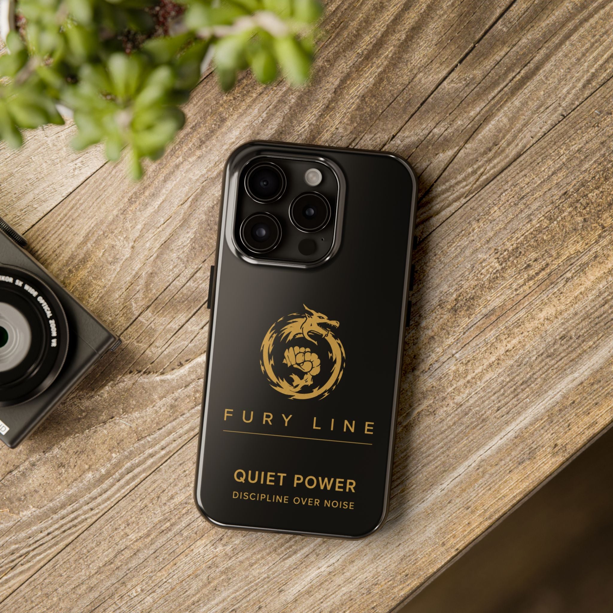 Fury Line Quiet Power Tough Phone Case