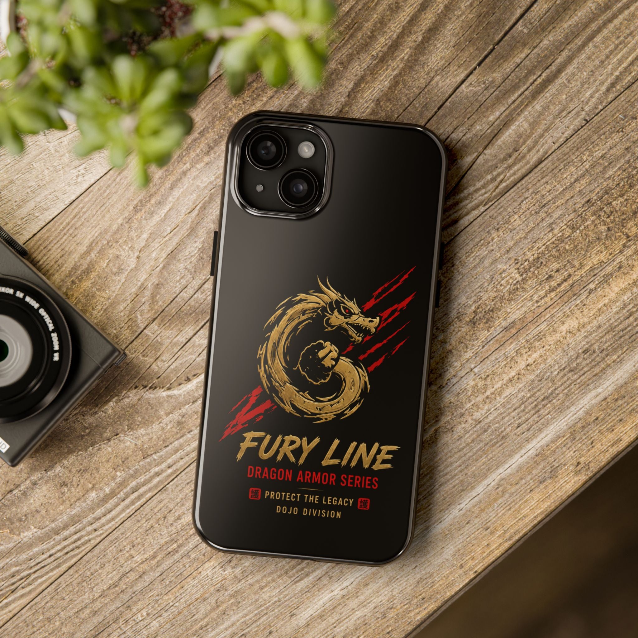 Fury Line Dragon Armor Tough Phone Case