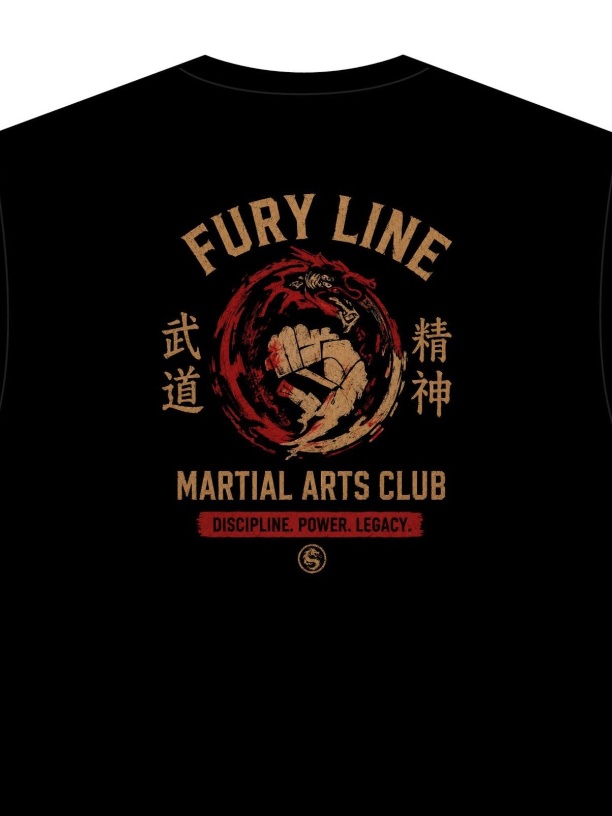 Fury Dragon Club Heavyweight Tee