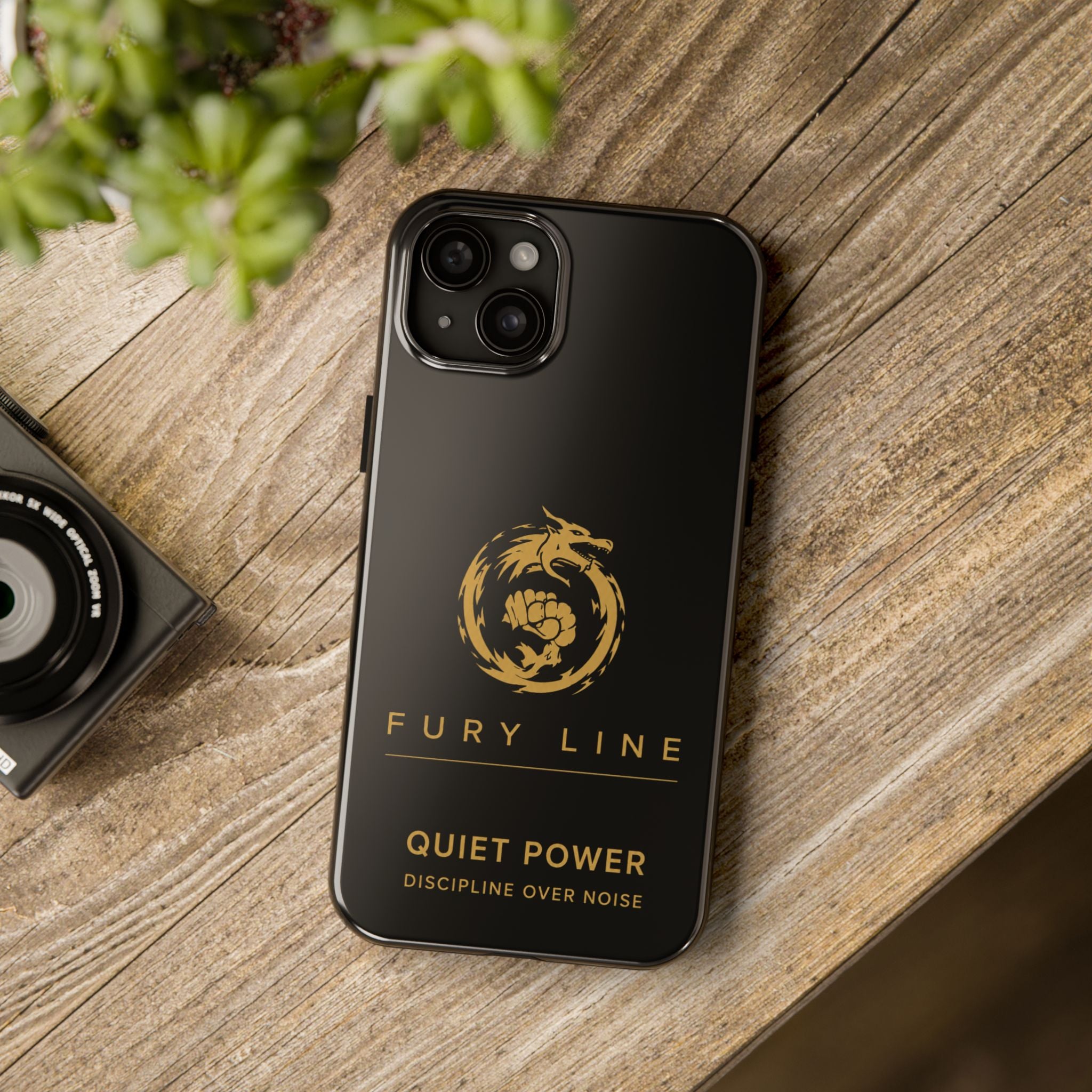 Fury Line Quiet Power Tough Phone Case