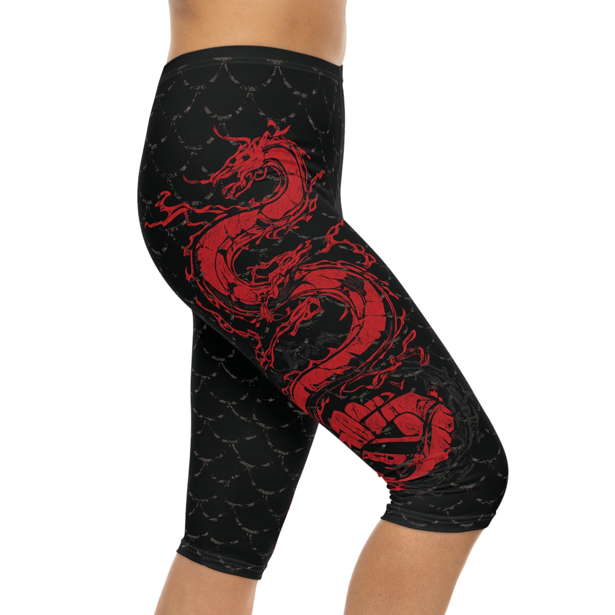 Fury Line Dragon Motion Women’s Capri Leggings