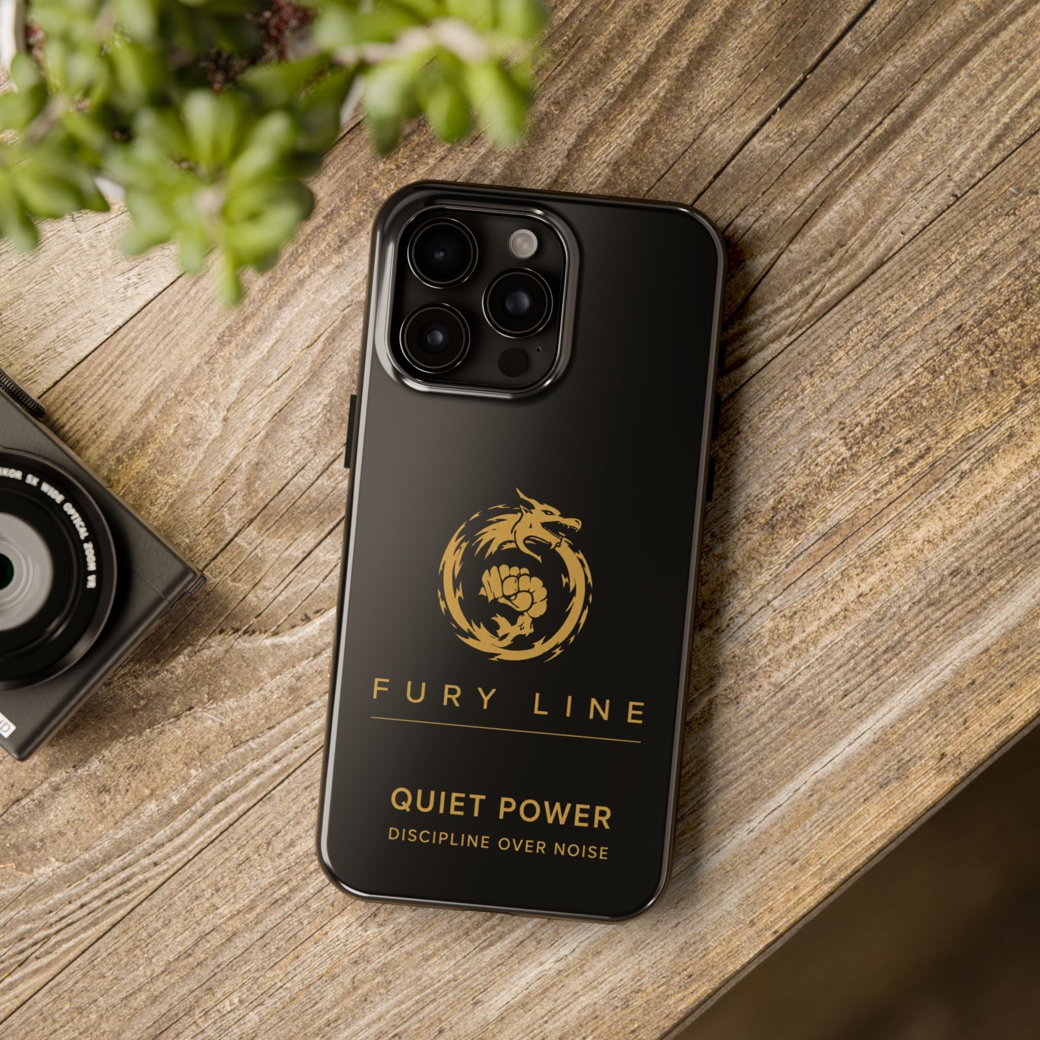 Fury Line Quiet Power Tough Phone Case