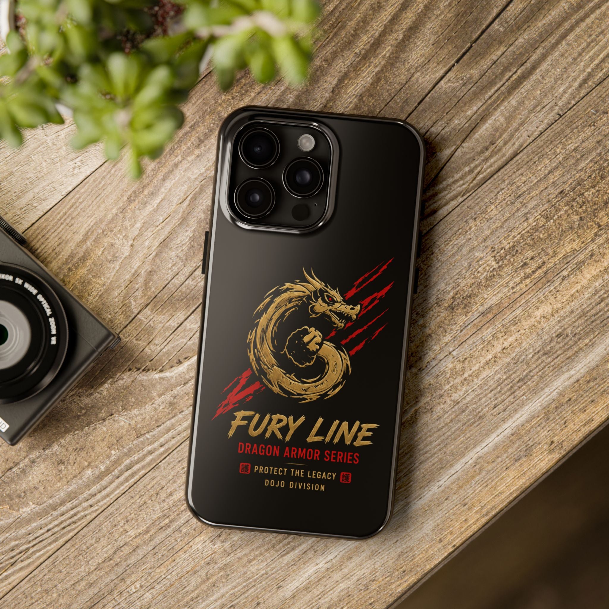 Fury Line Dragon Armor Tough Phone Case