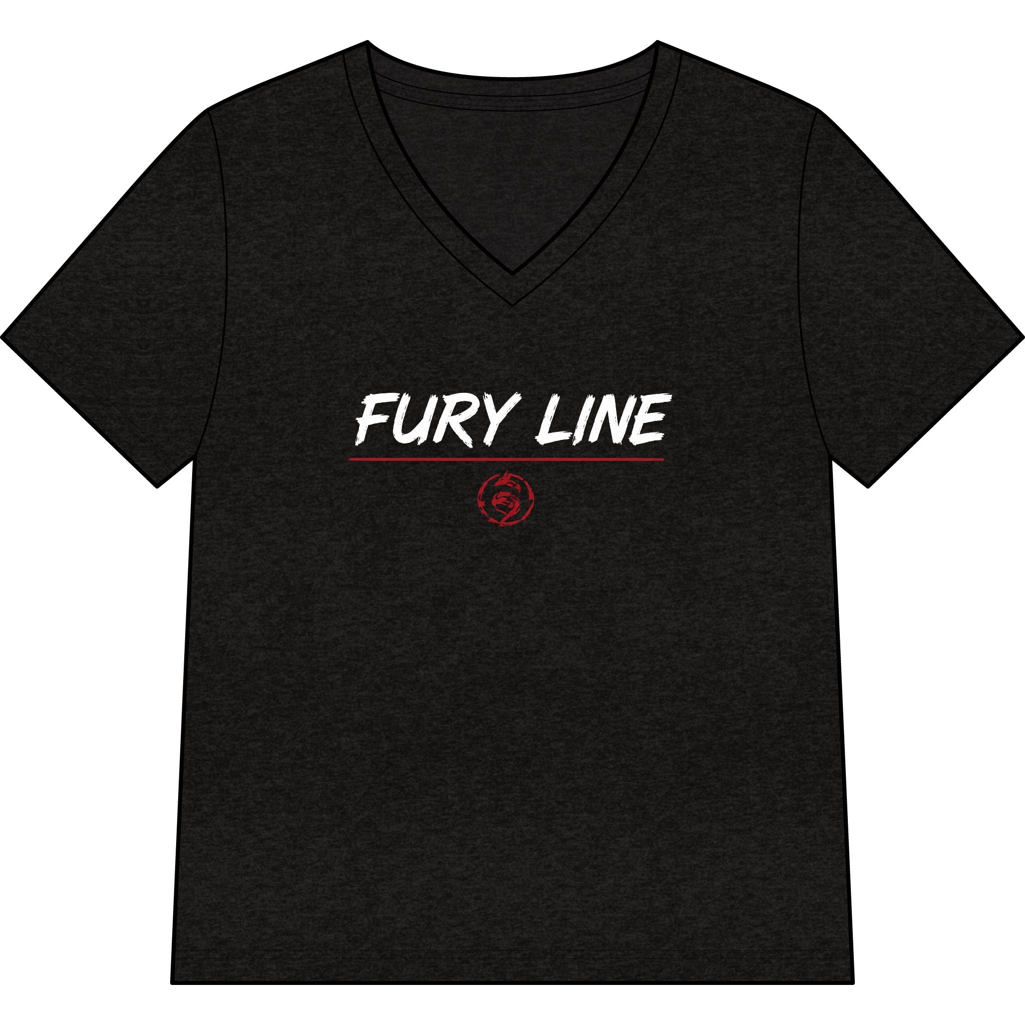 Fury Line Women’s Quiet Power V-Neck Tee