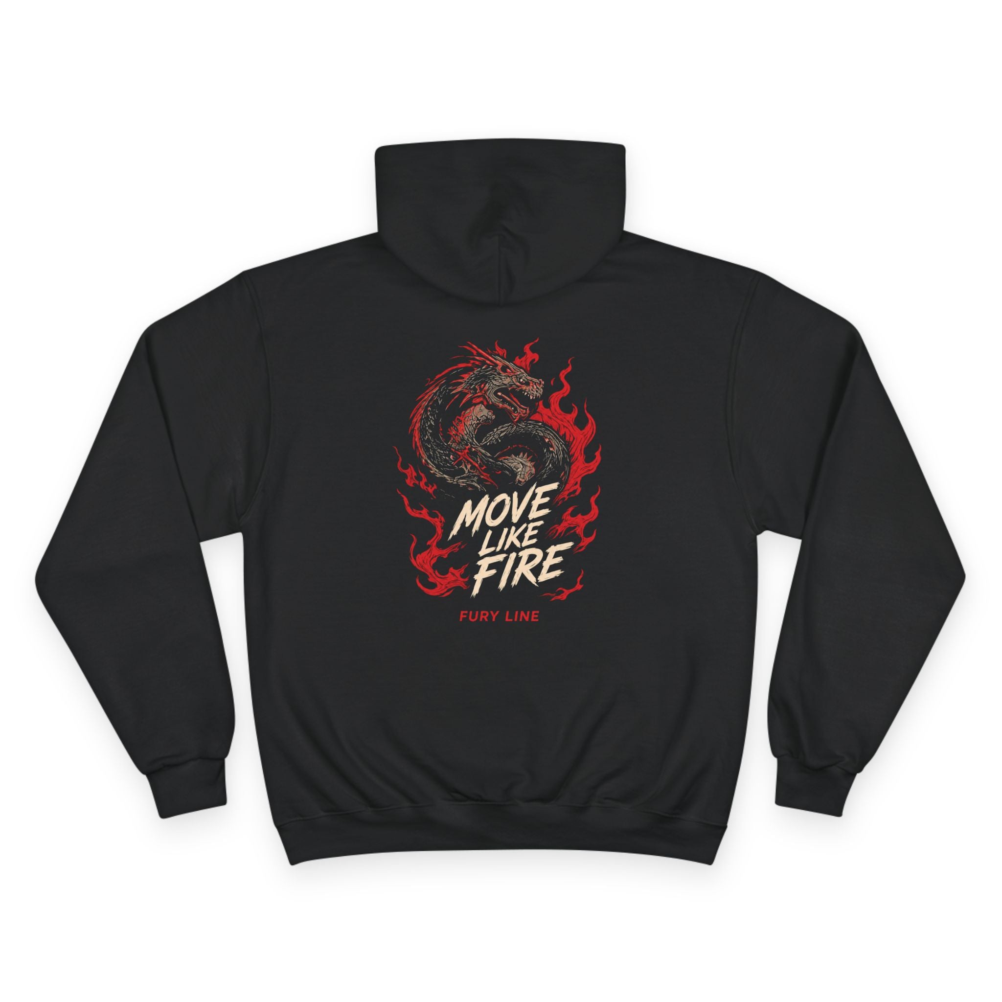Fury Line Women’s Dragon Flame Champion Hoodie