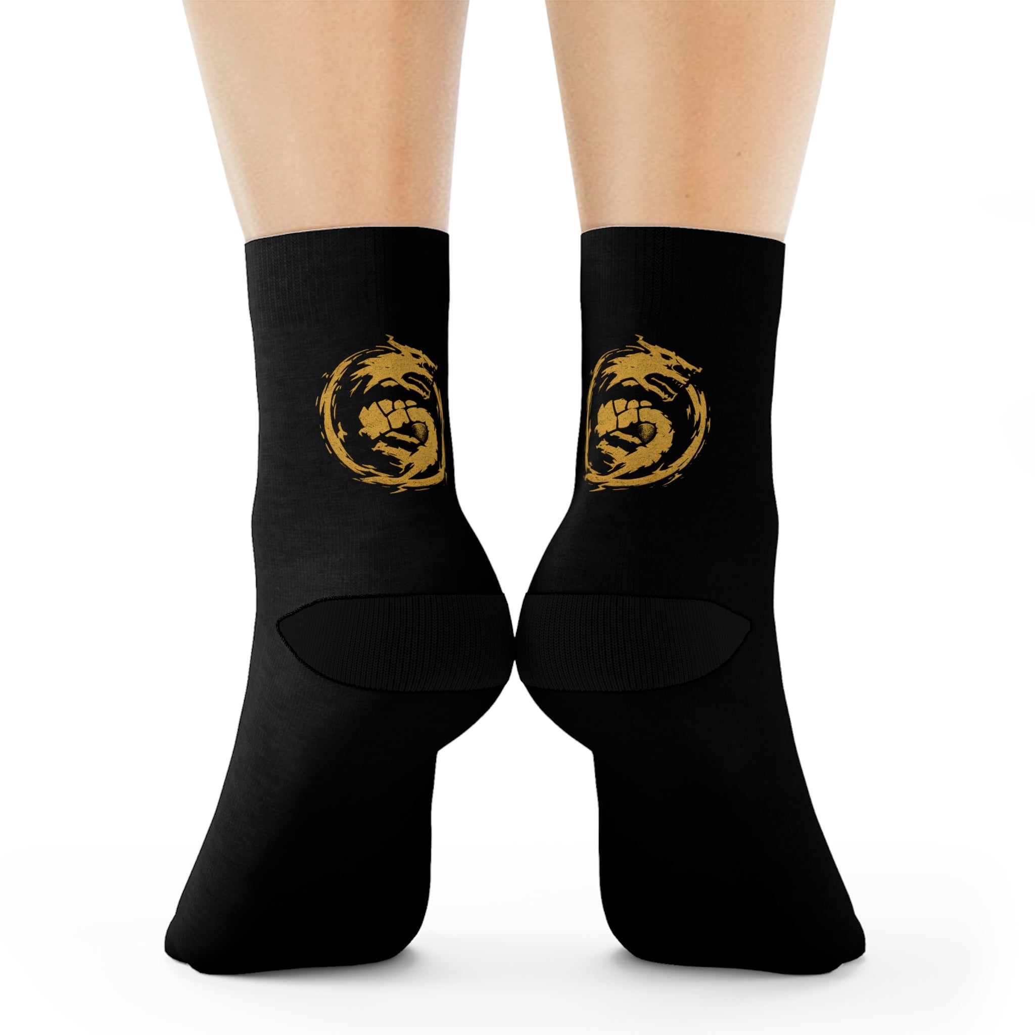 Fury Line Dragon Step Crew Socks