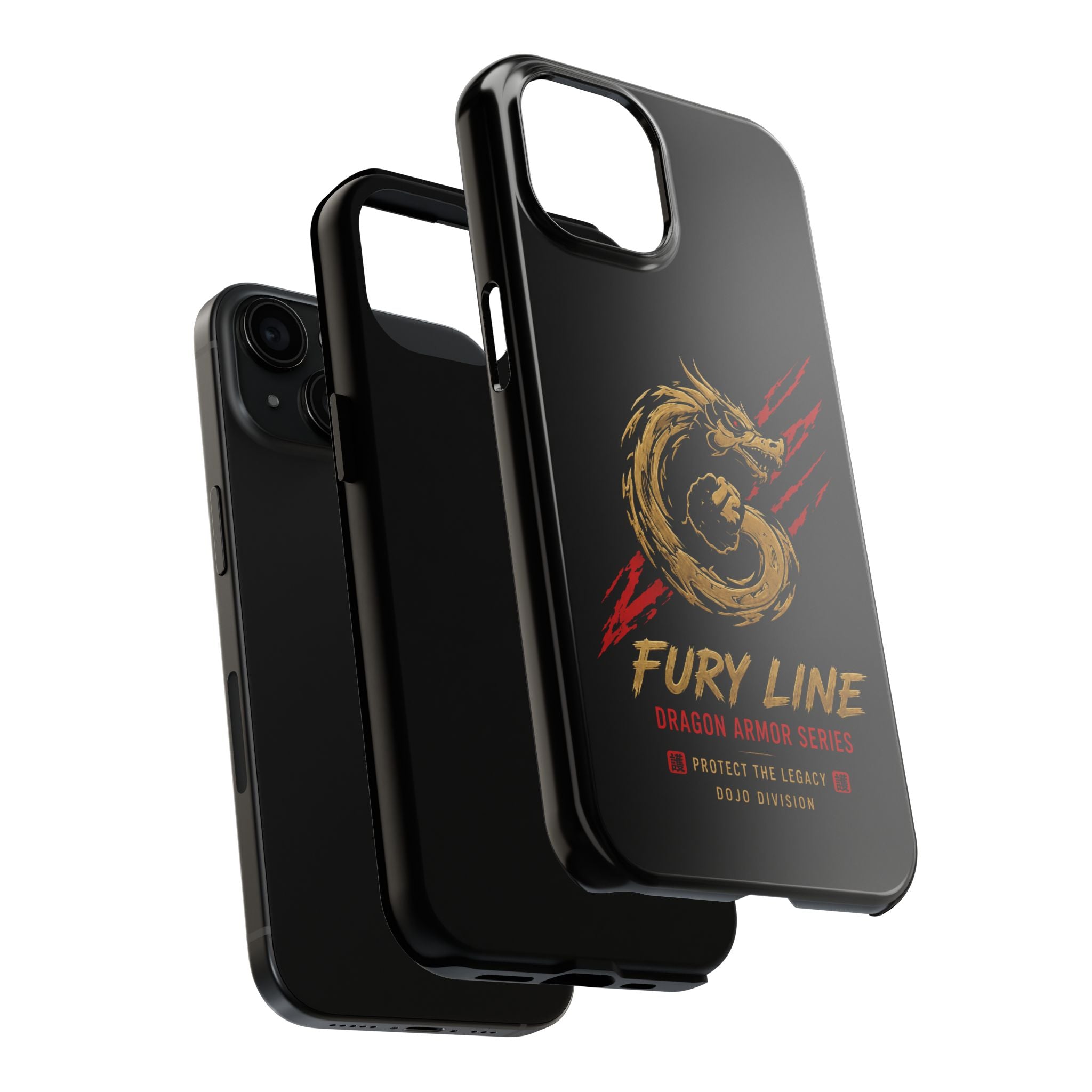Fury Line Dragon Armor Tough Phone Case