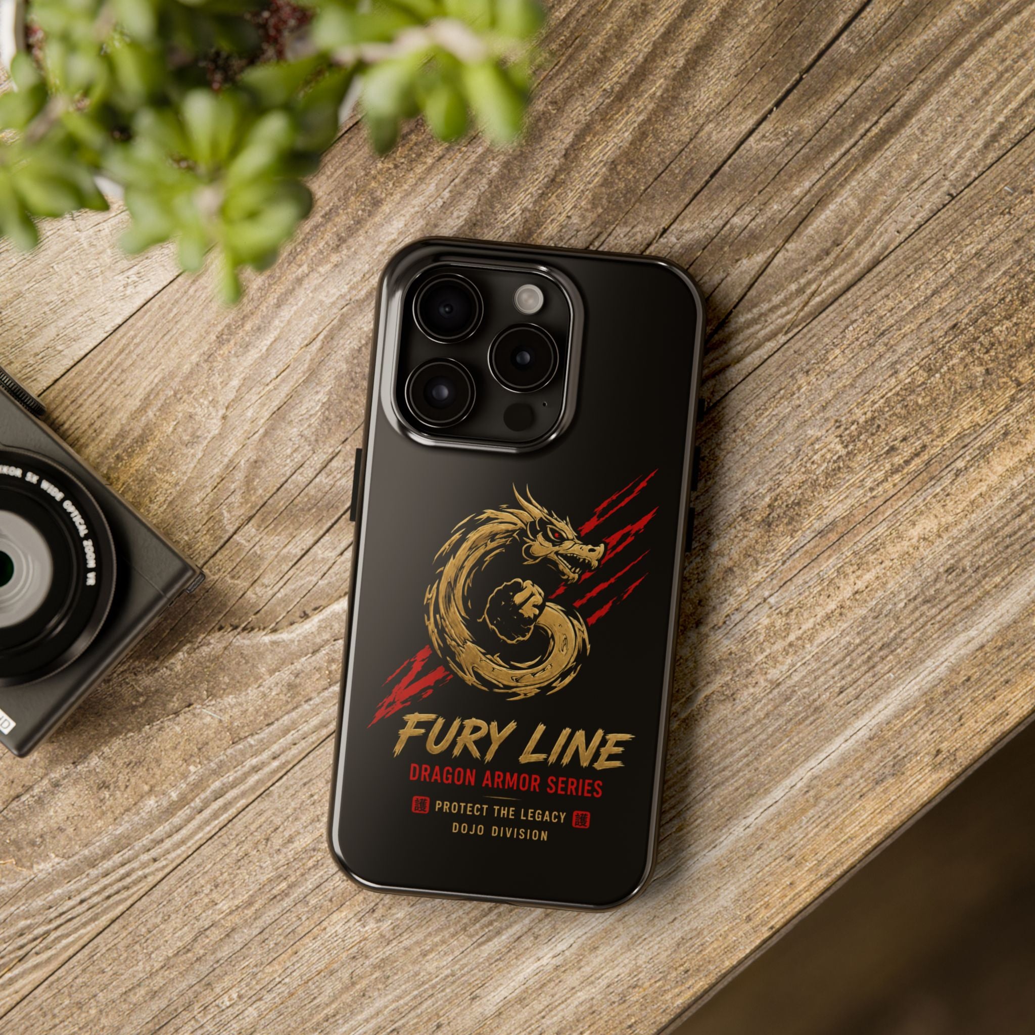 Fury Line Dragon Armor Tough Phone Case