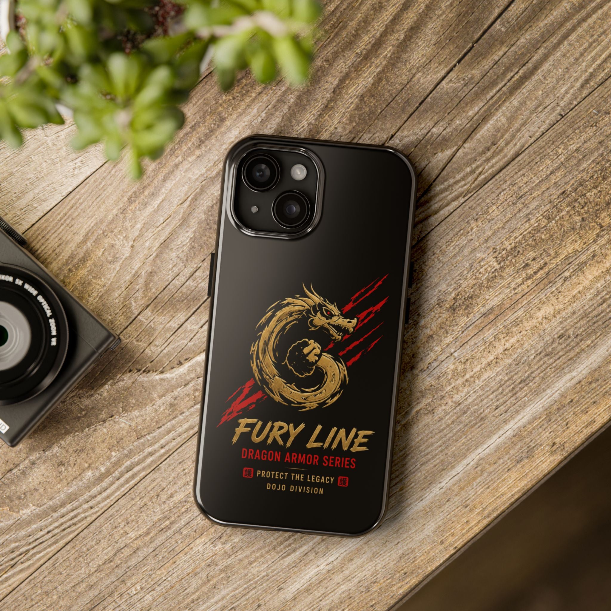 Fury Line Dragon Armor Tough Phone Case