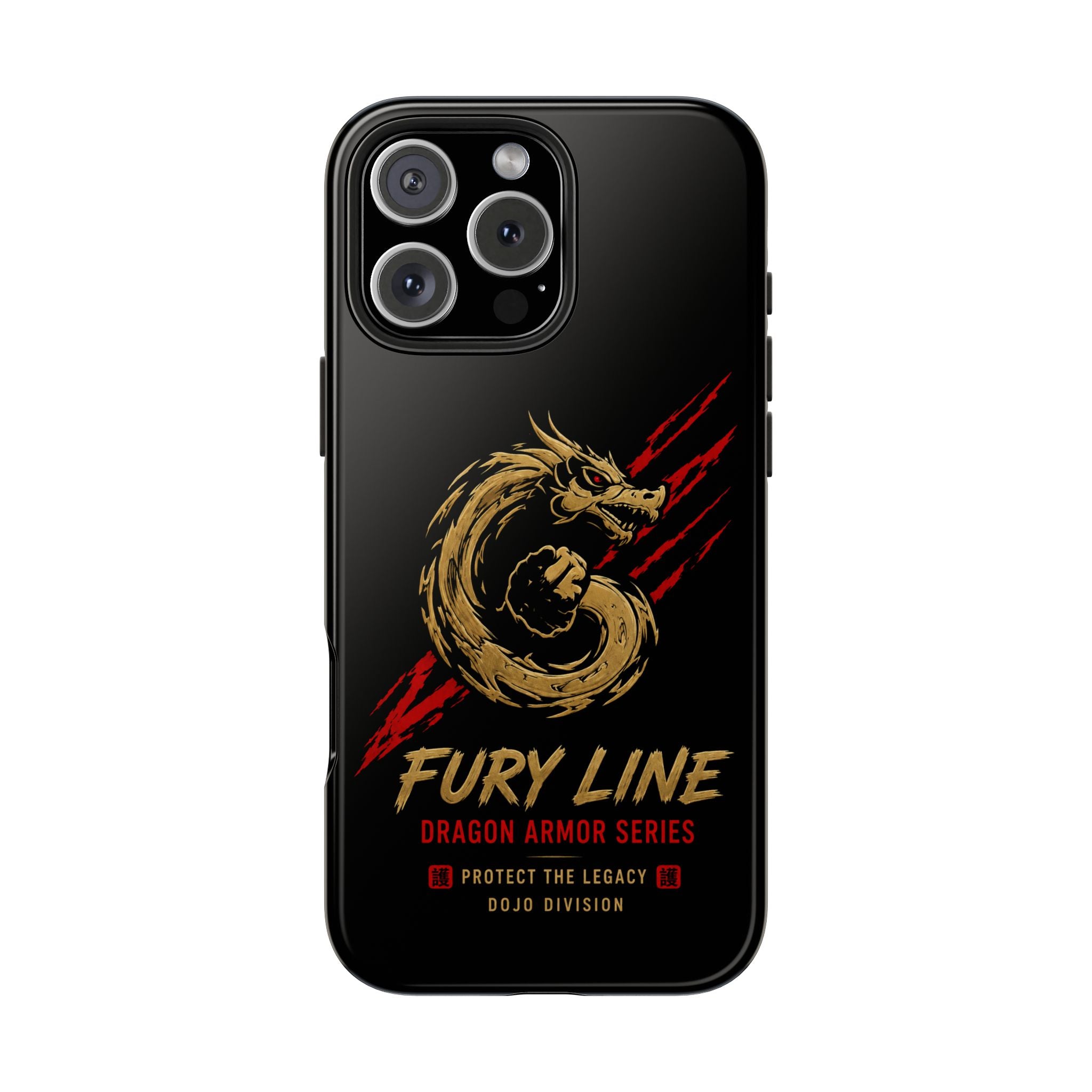 Fury Line Dragon Armor Tough Phone Case