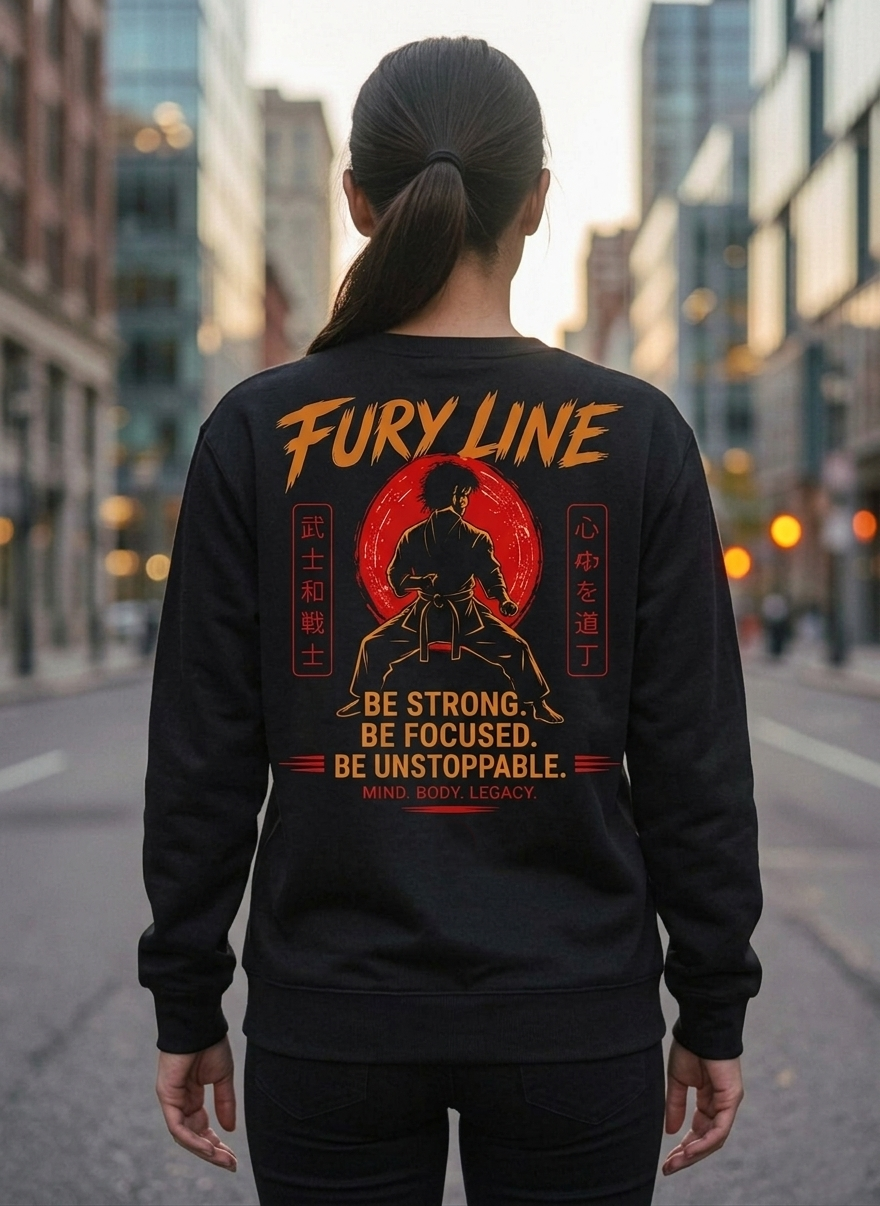 Fury Line™ Legacy Oversized Crewneck