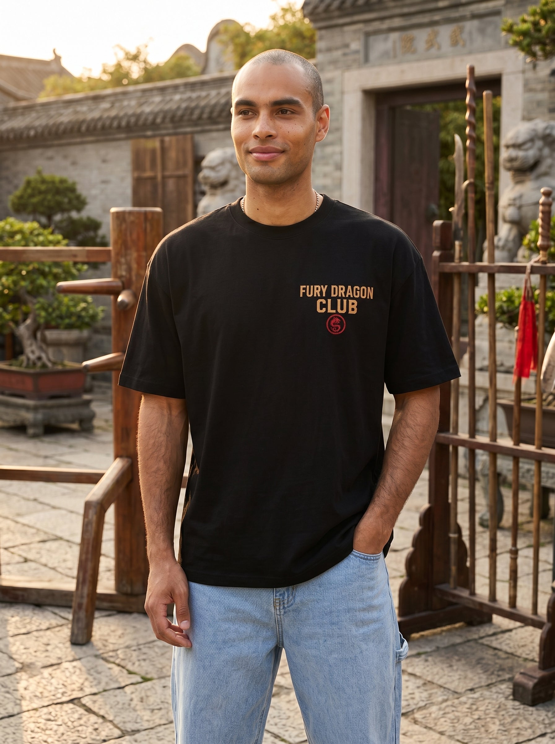 Fury Dragon Club Heavyweight Tee