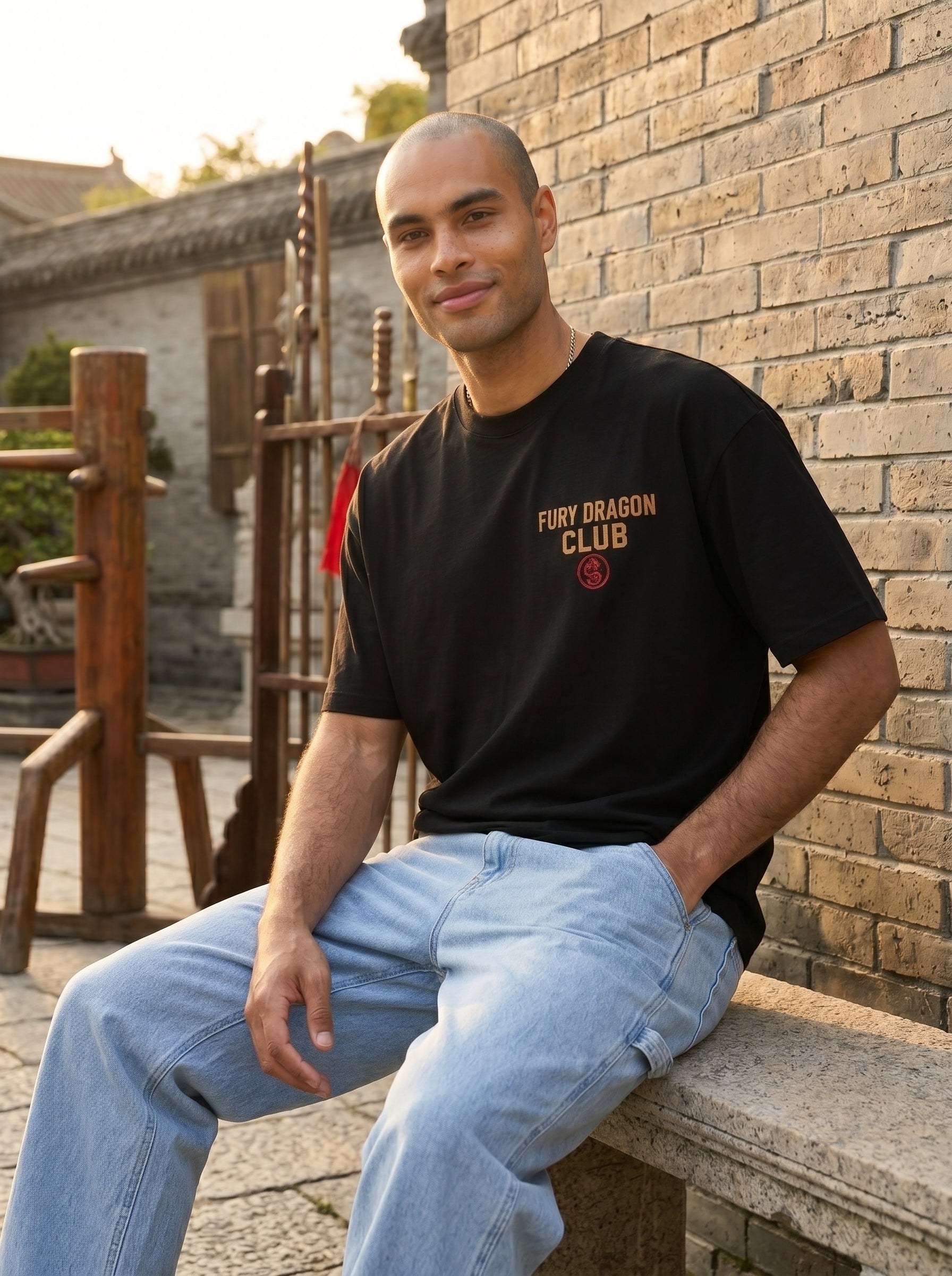 Fury Dragon Club Heavyweight Tee