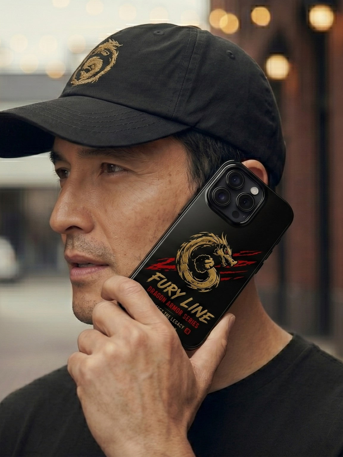 Fury Line Dragon Armor Tough Phone Case