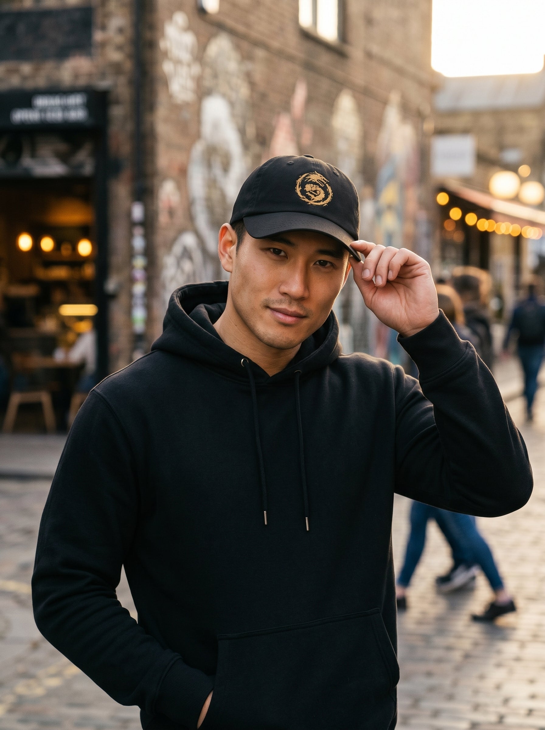 Fury Line Dragon Crest Classic Dad Cap