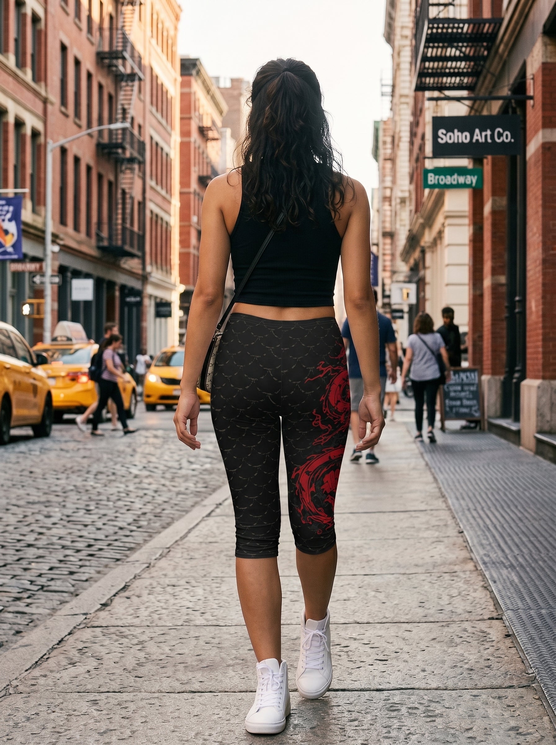 Fury Line Dragon Motion Women’s Capri Leggings