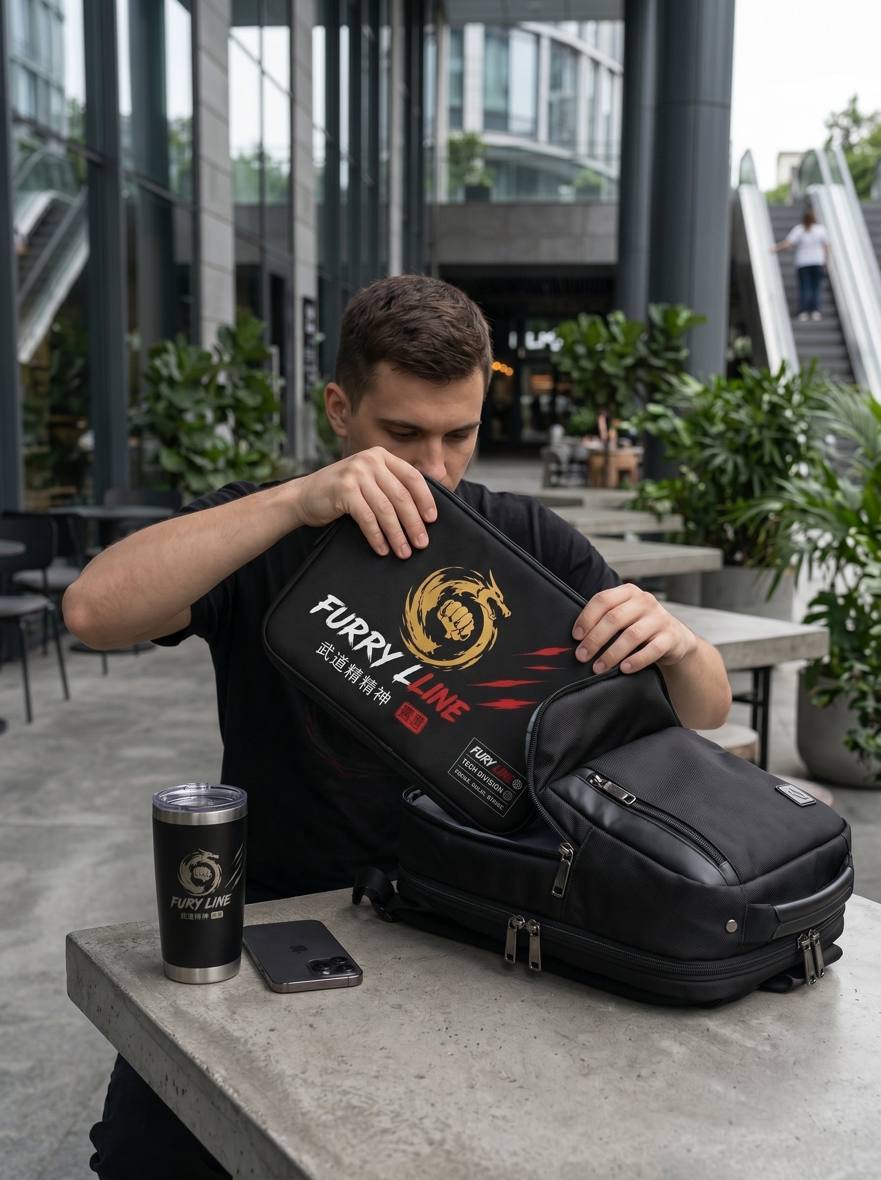 Fury Line Dragon Tech Laptop Sleeve