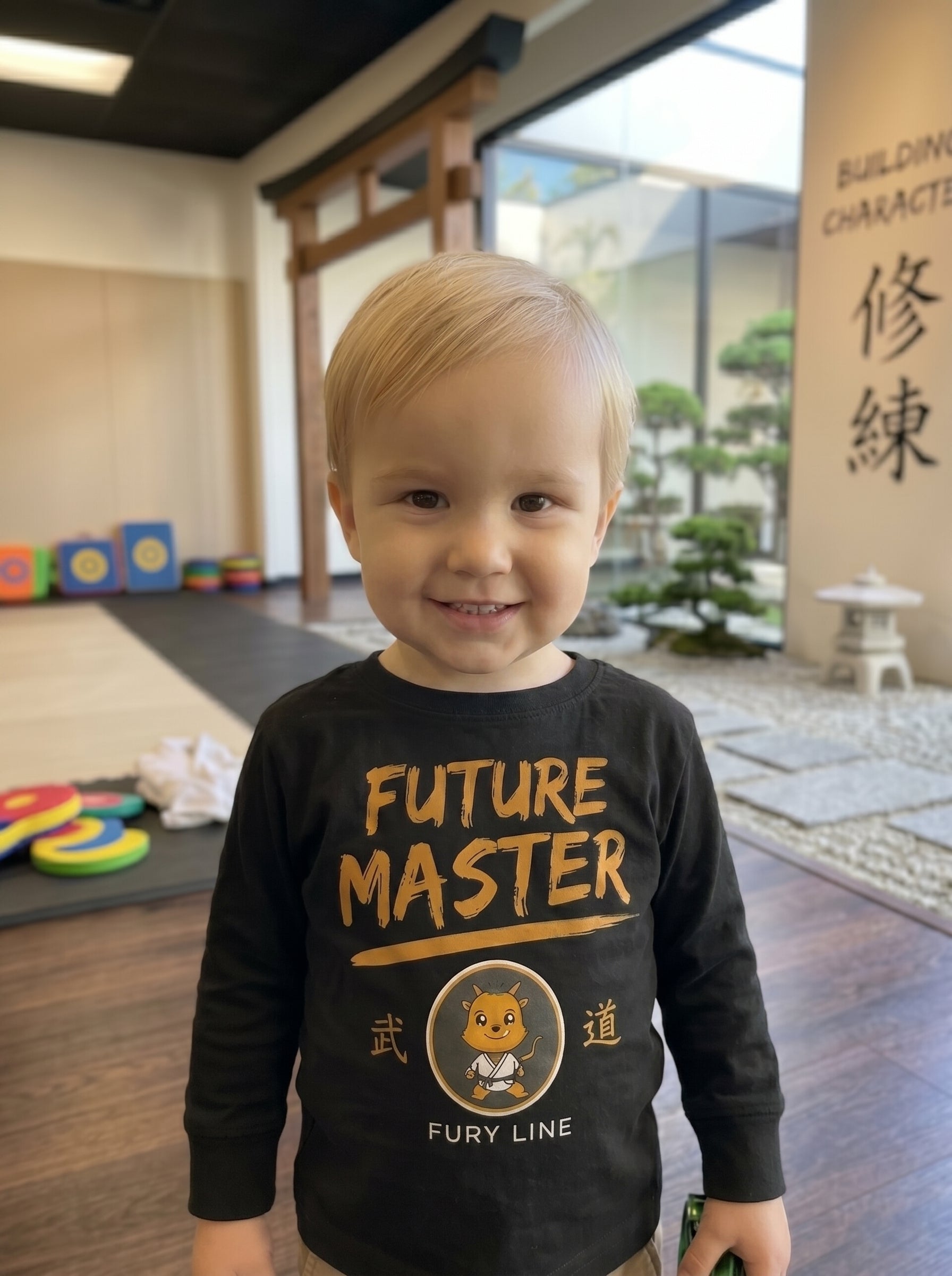 Fury Line Future Master Long Sleeve Toddler Tee