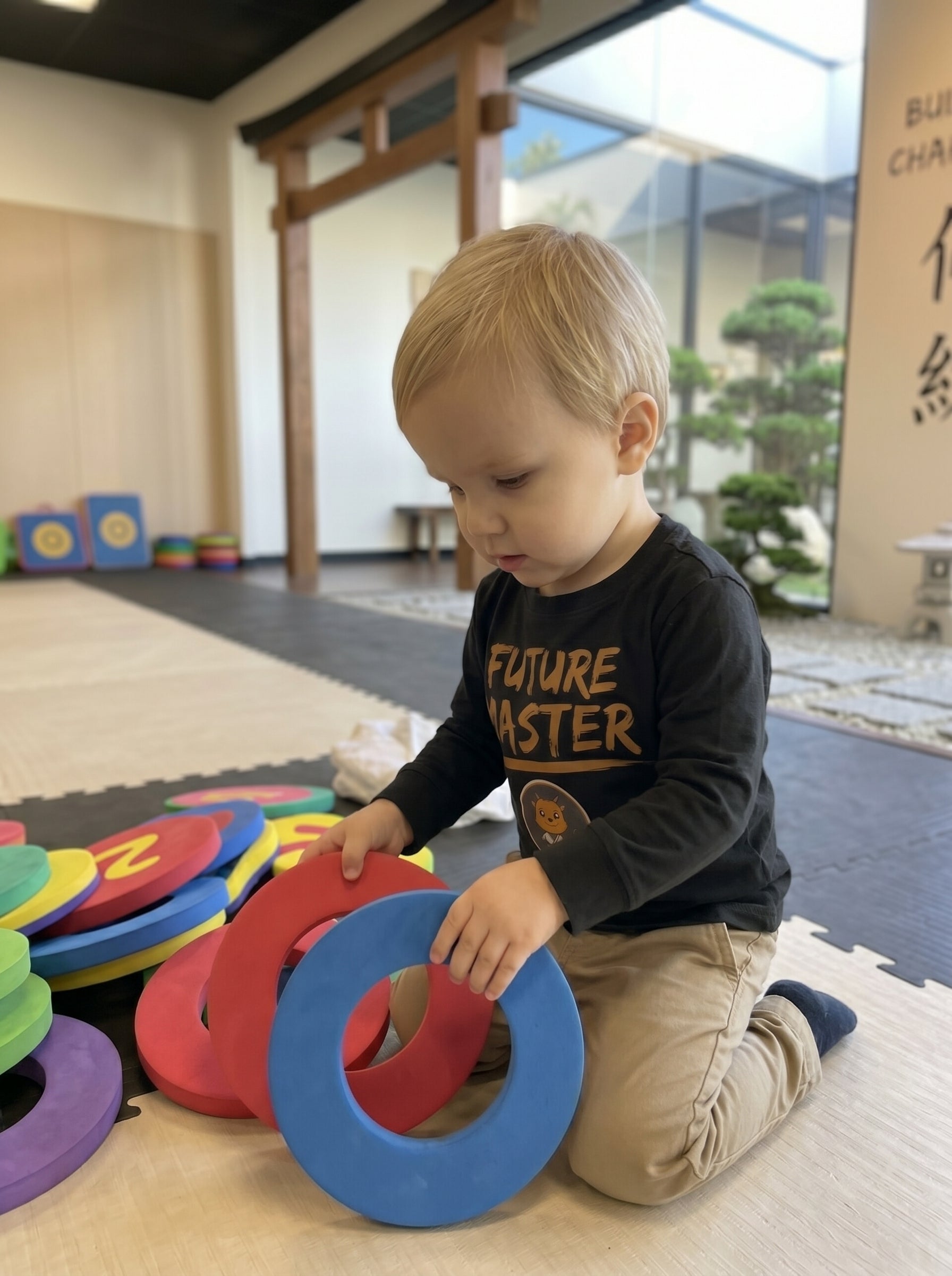Fury Line Future Master Long Sleeve Toddler Tee