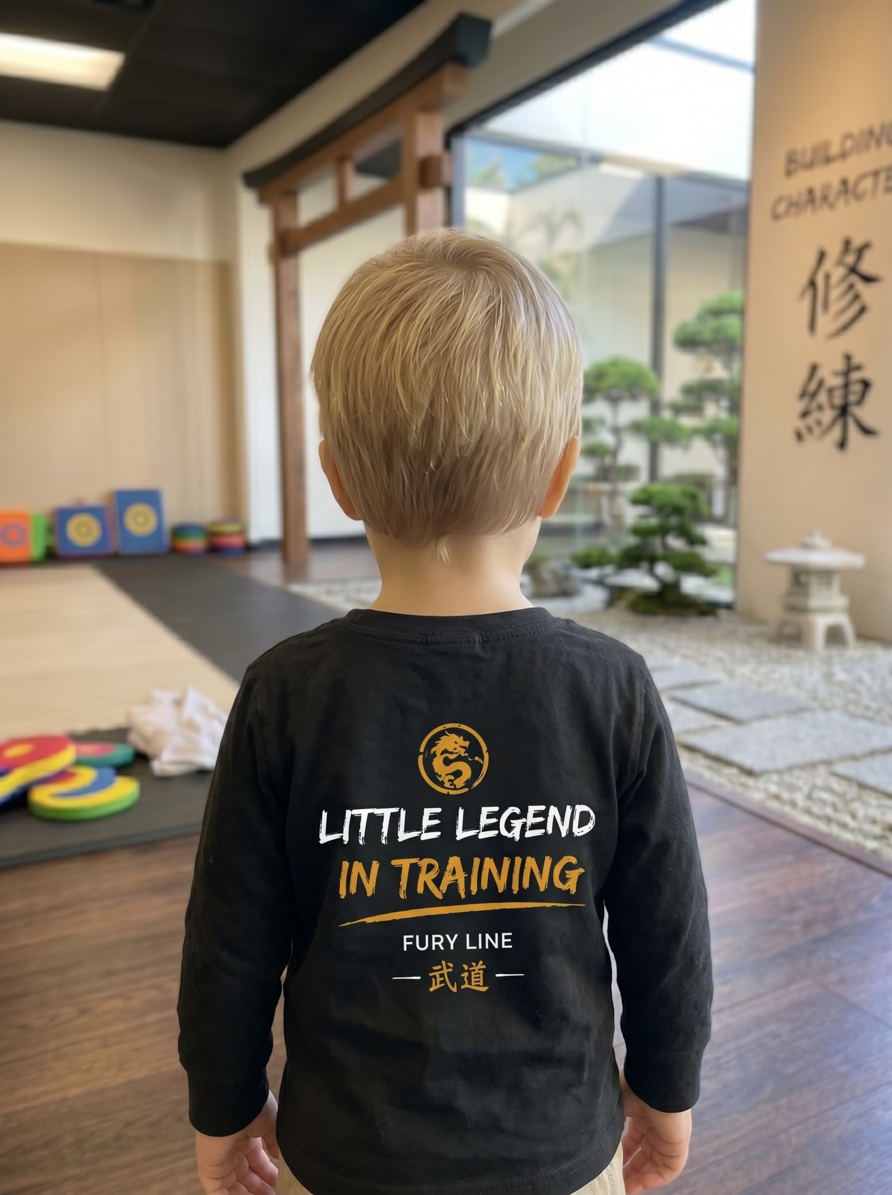 Fury Line Future Master Long Sleeve Toddler Tee
