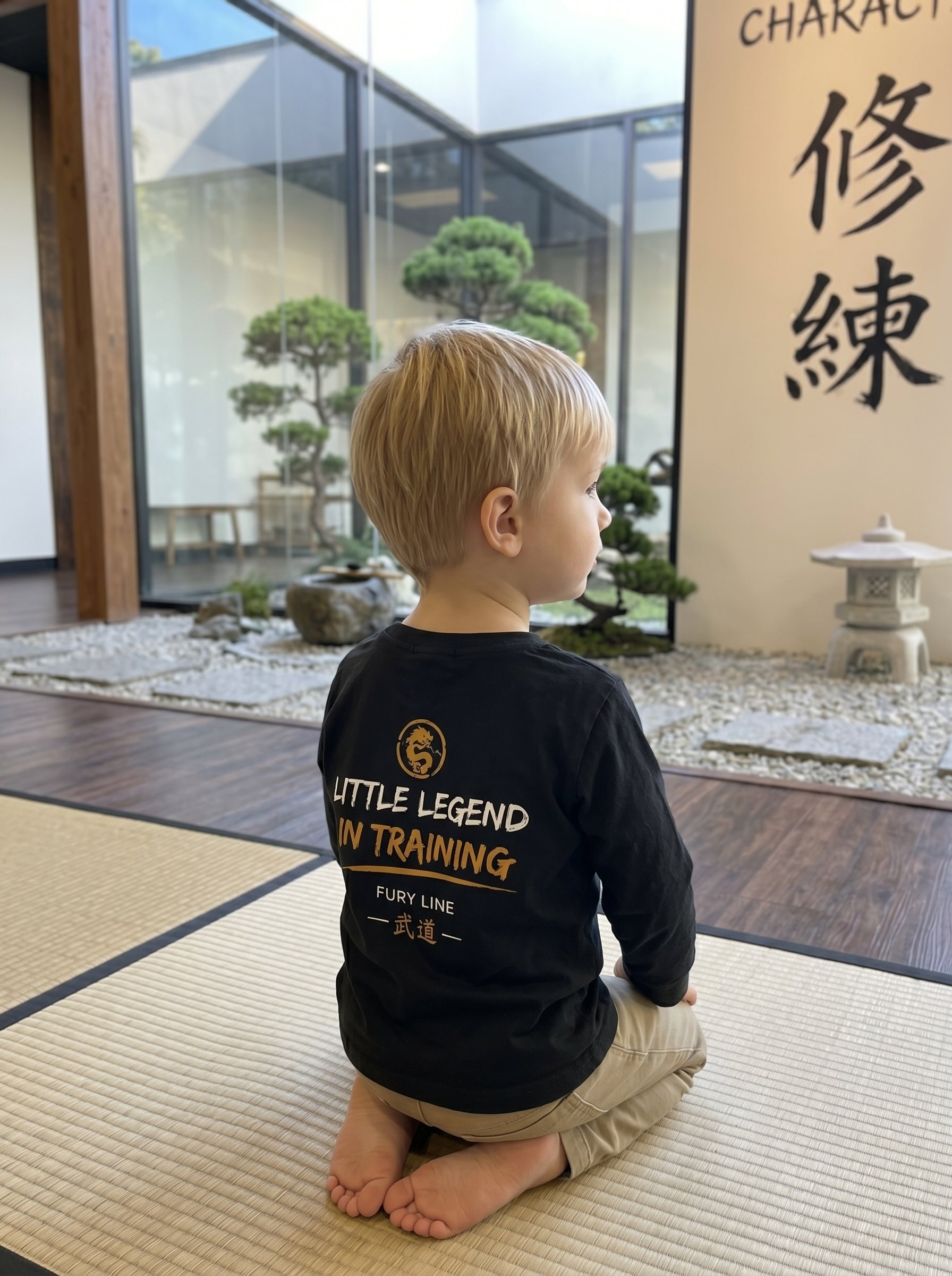 Fury Line Future Master Long Sleeve Toddler Tee
