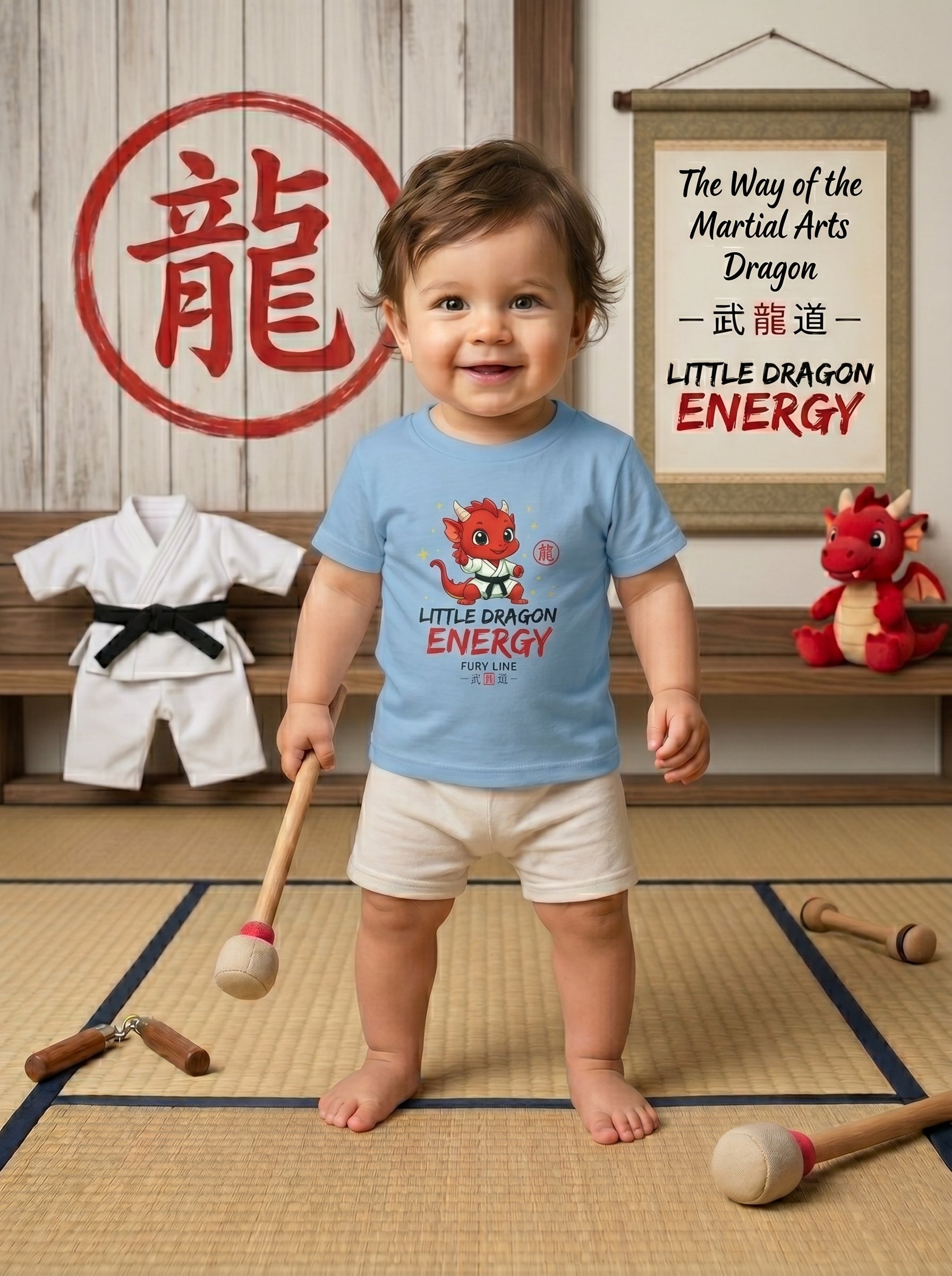 Fury Line Little Dragon Infant Tee