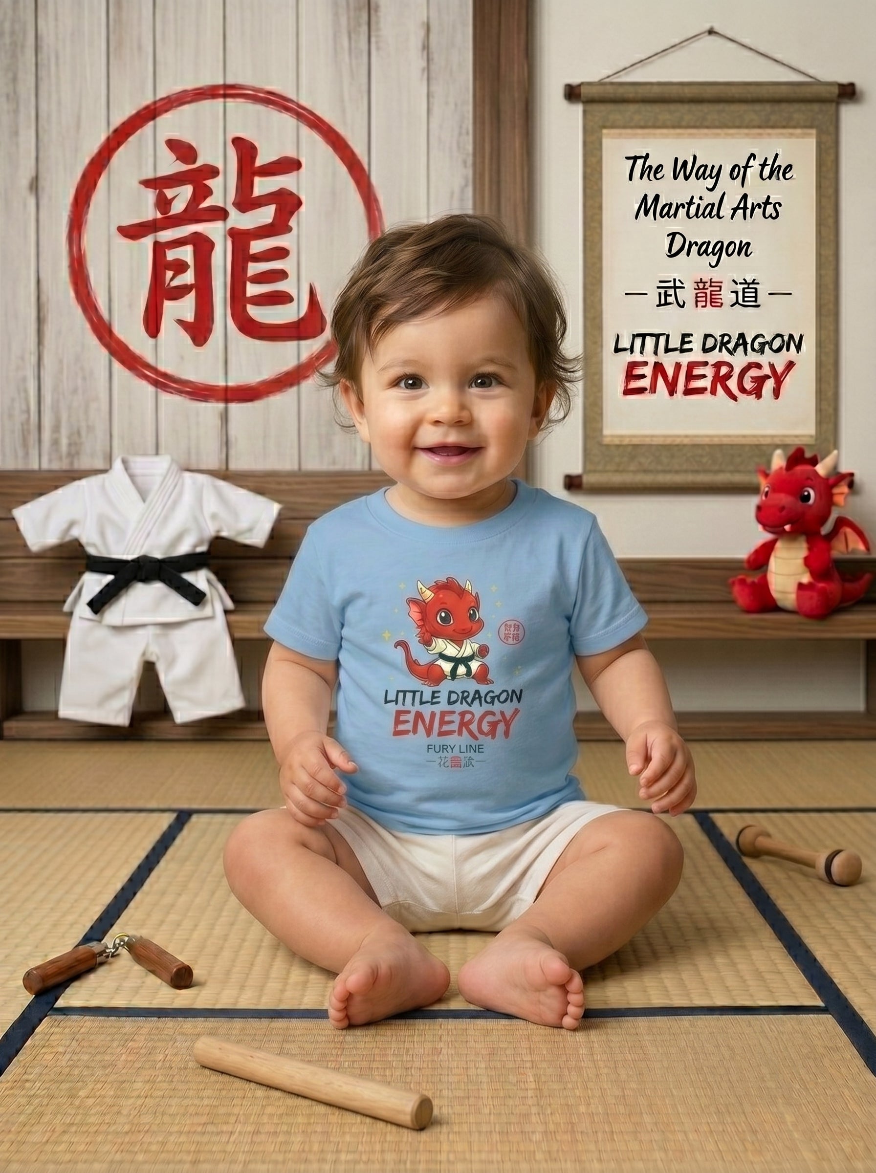 Fury Line Little Dragon Infant Tee