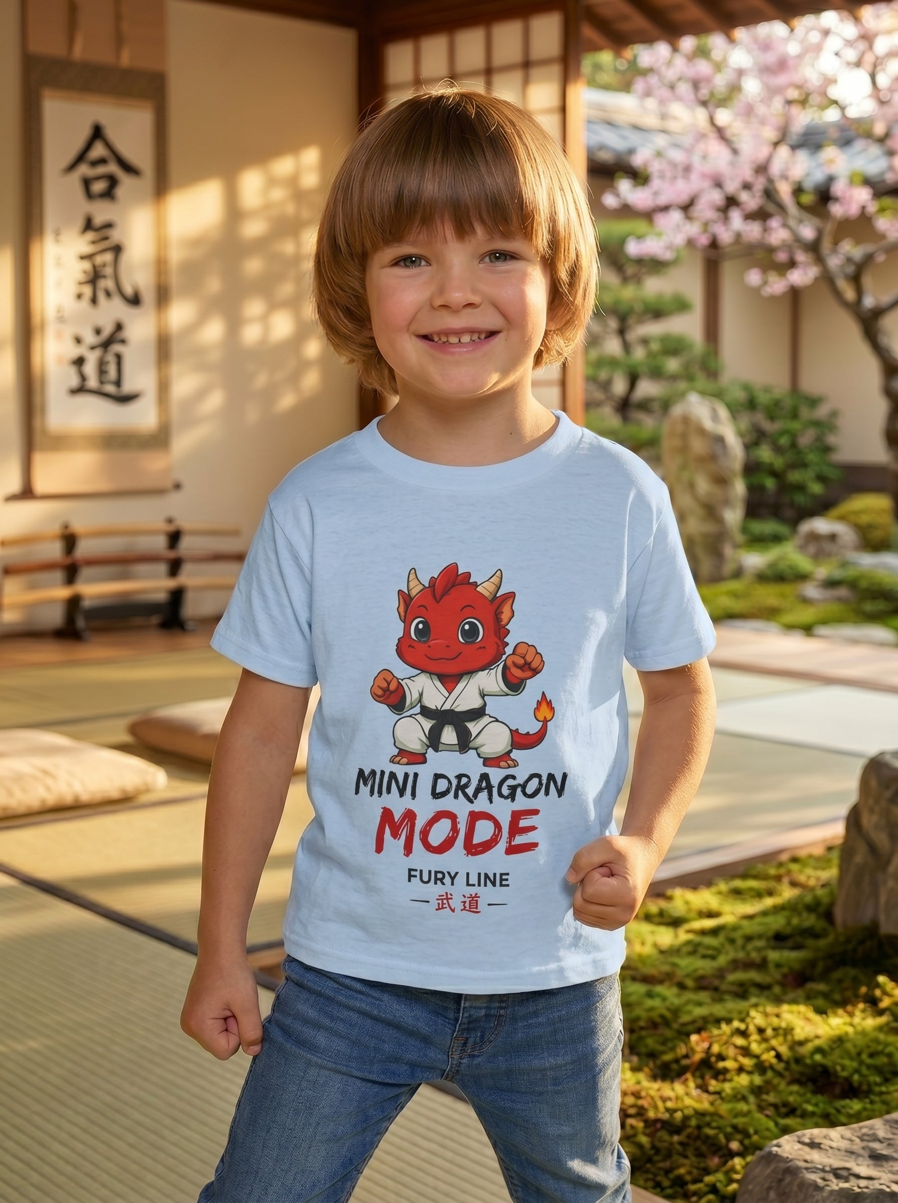Fury Line Mini Dragon Toddler Tee