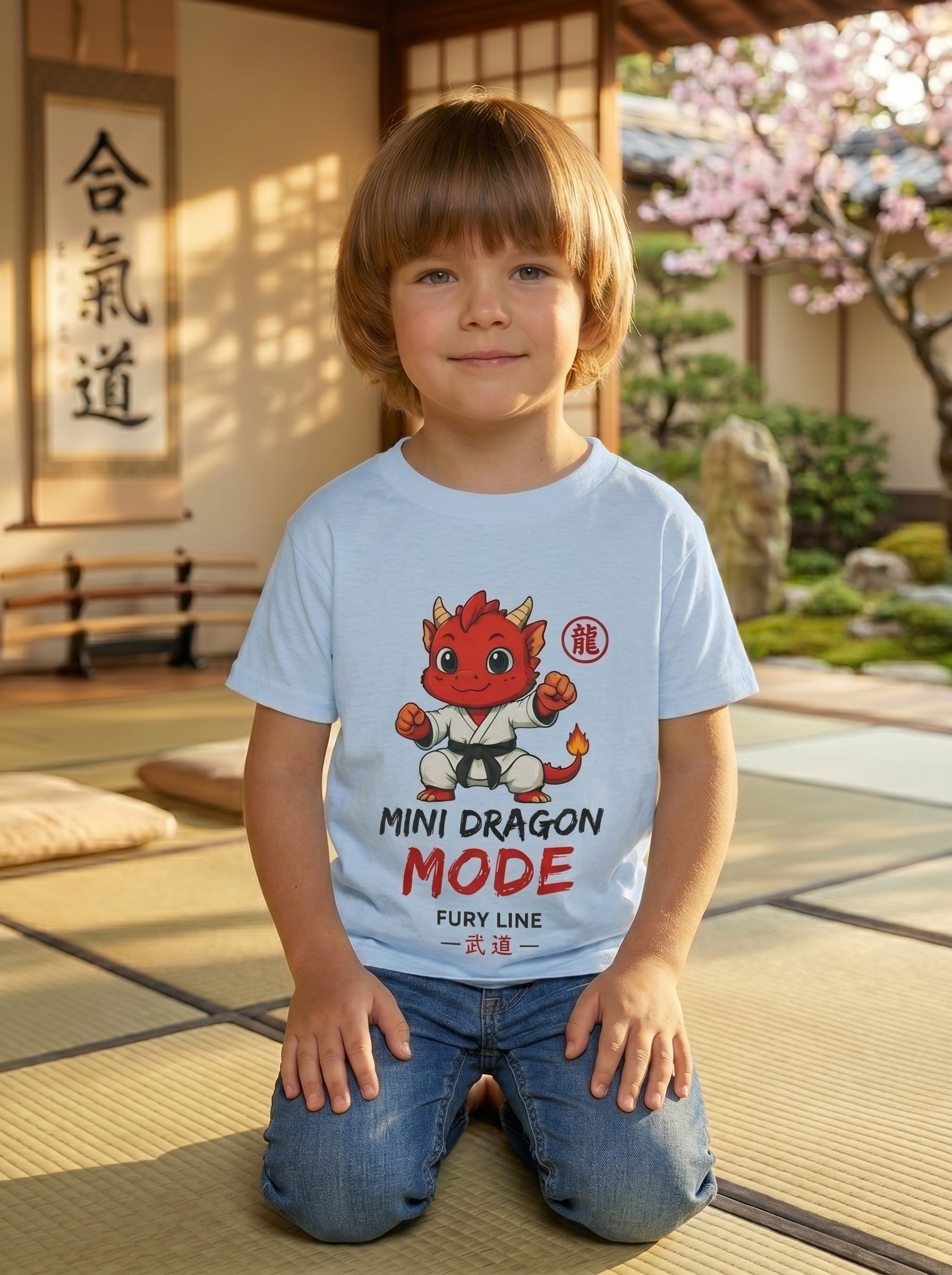 Fury Line Mini Dragon Toddler Tee