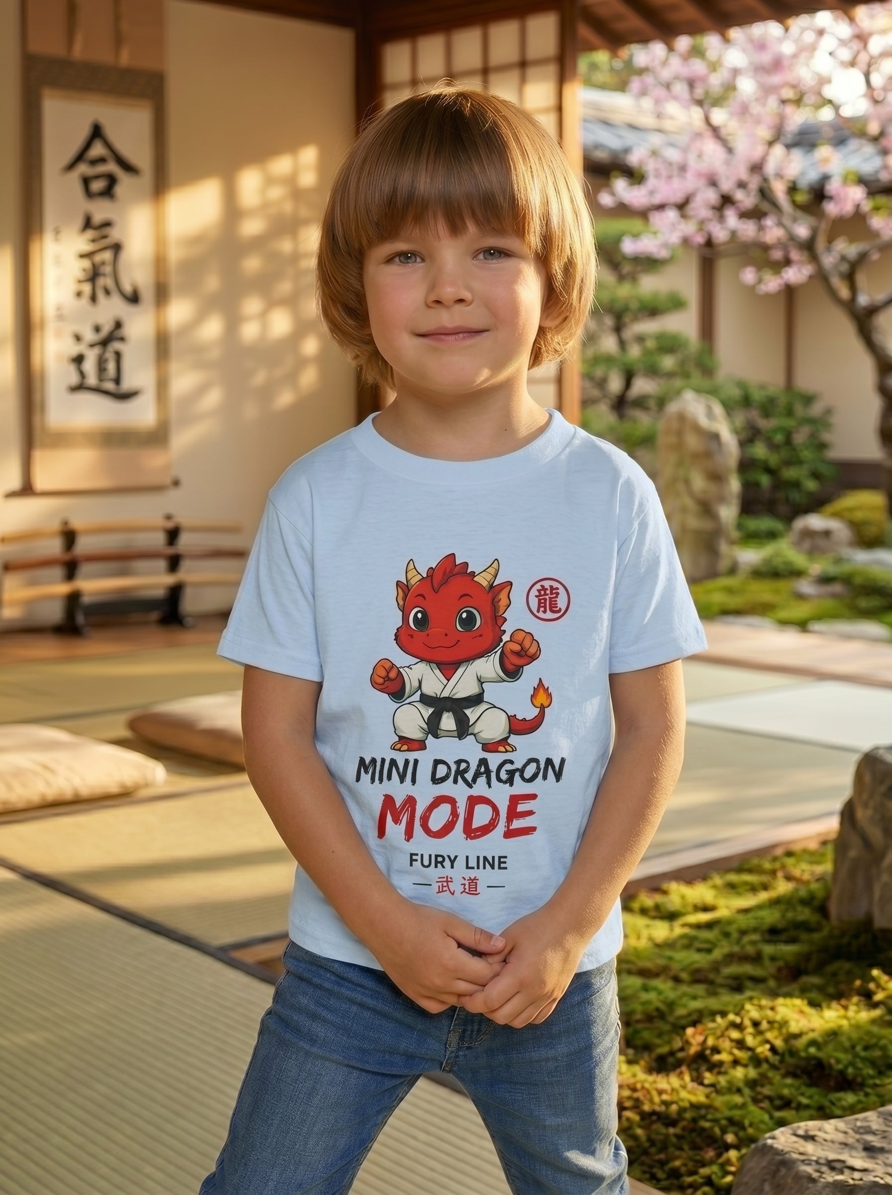 Fury Line Mini Dragon Toddler Tee