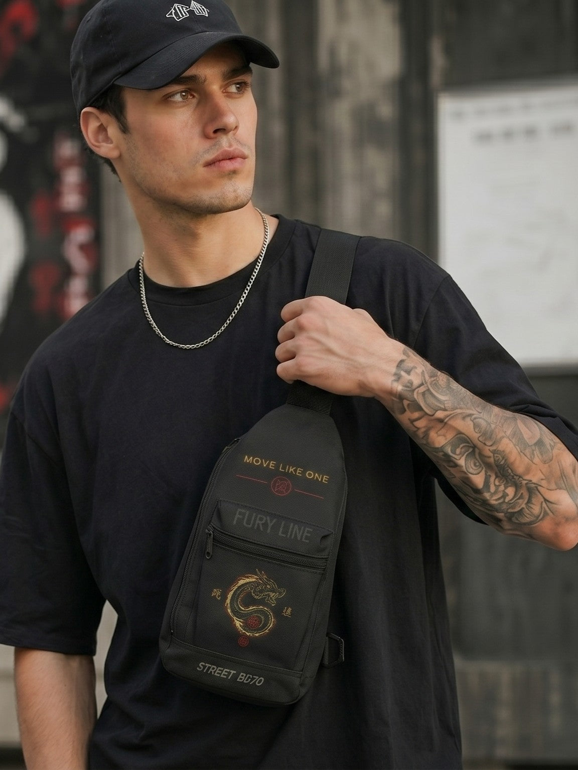 Fury Line Street Dojo Sling Bag