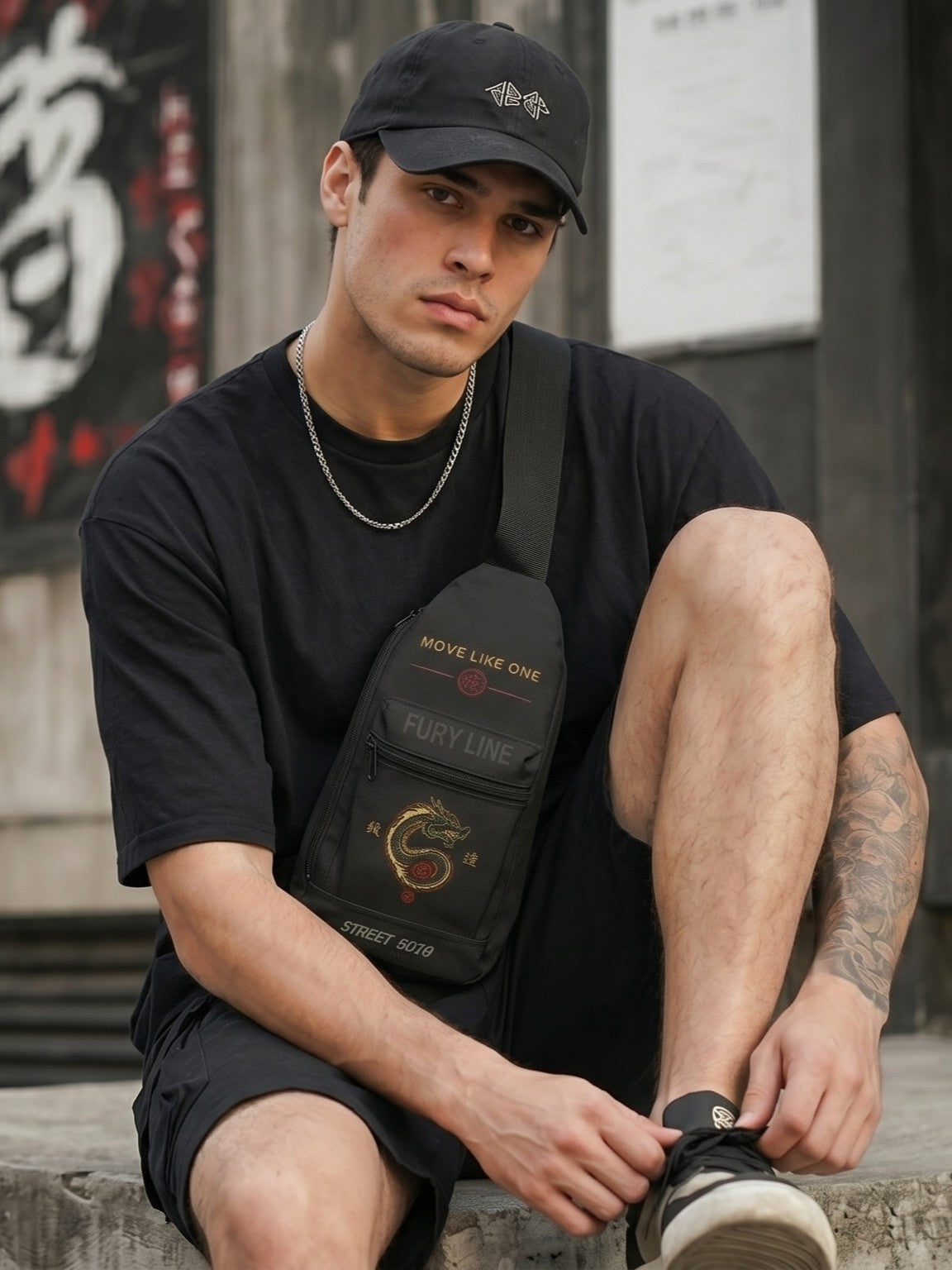 Fury Line Street Dojo Sling Bag