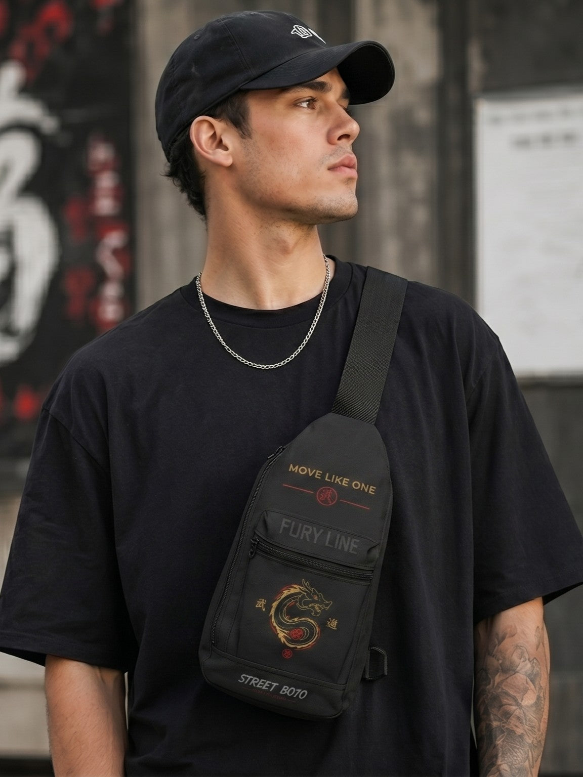 Fury Line Street Dojo Sling Bag