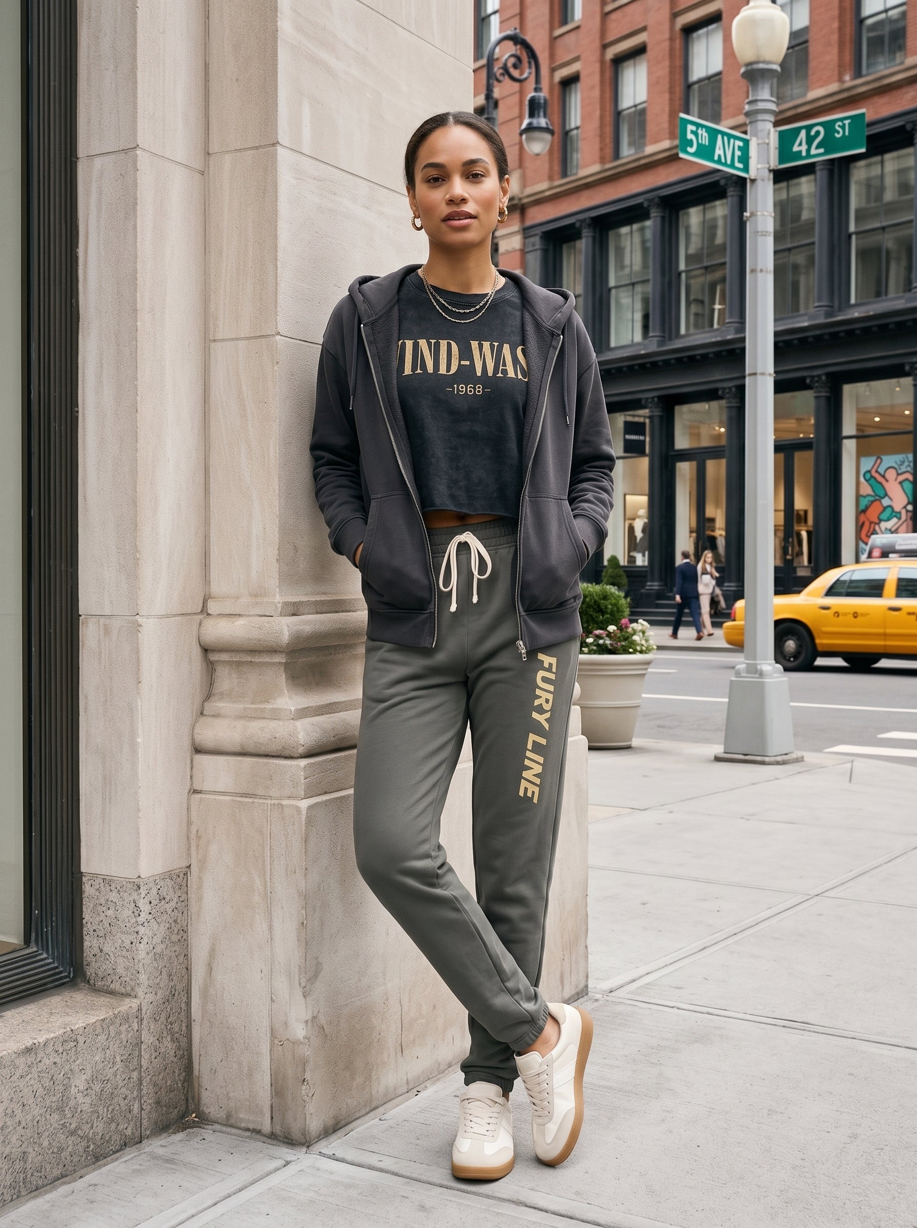 Fury Line Washed Dojo Sweatpants