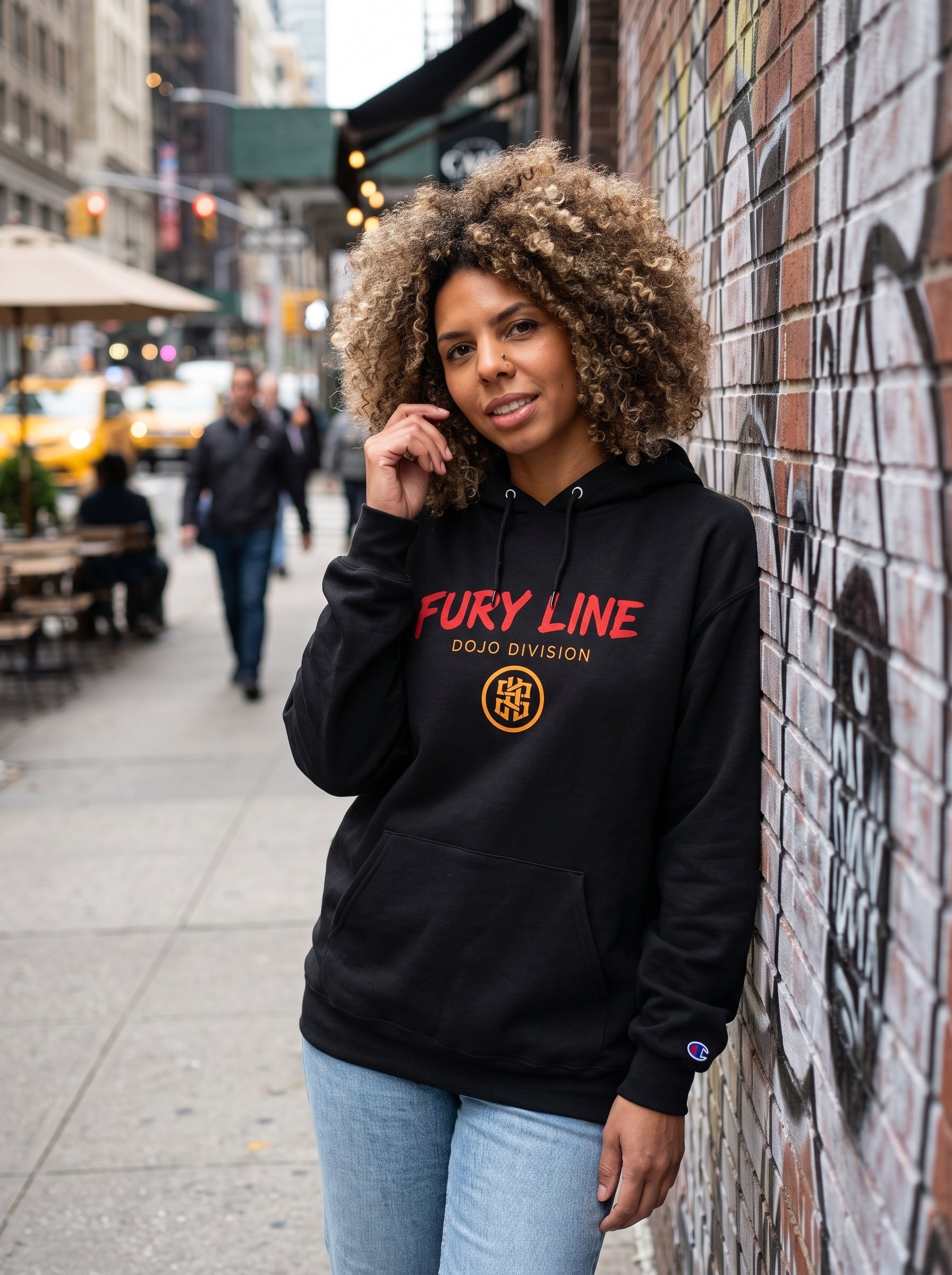 Fury Line Women’s Dragon Flame Champion Hoodie