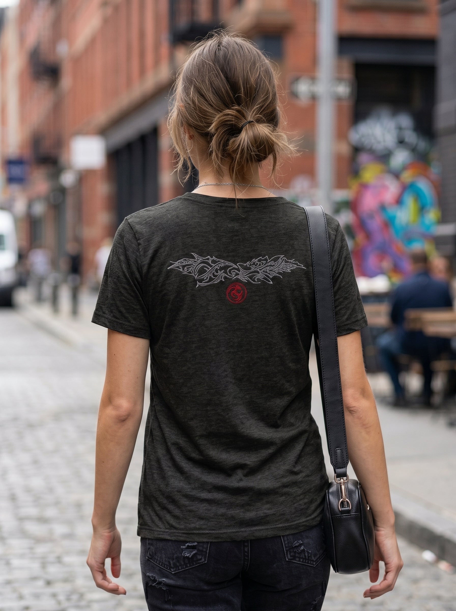 Fury Line Women’s Quiet Power V-Neck Tee