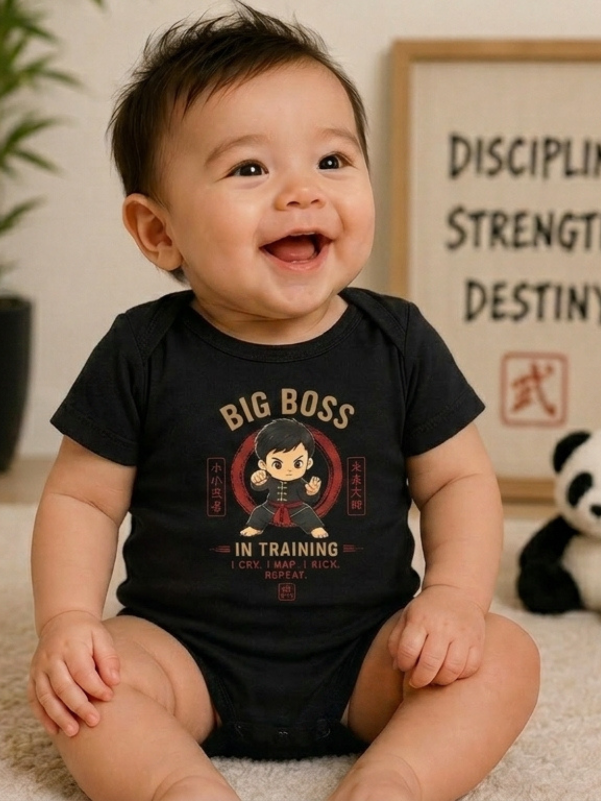 Big Boss™ In Training Baby Onesie
