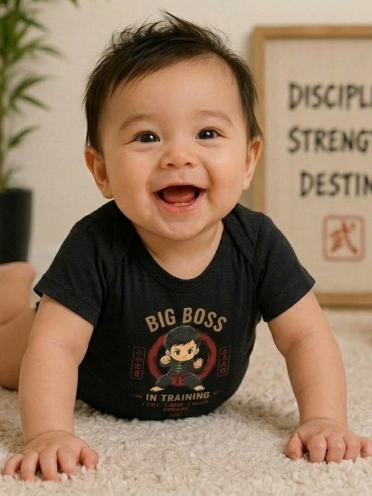 Big Boss™ In Training Baby Onesie