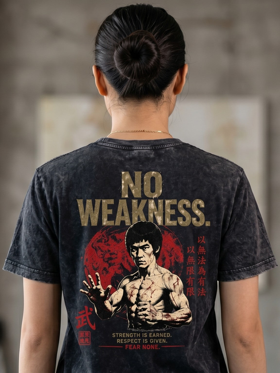 No Weakness™ Vintage Boyfriend Tee