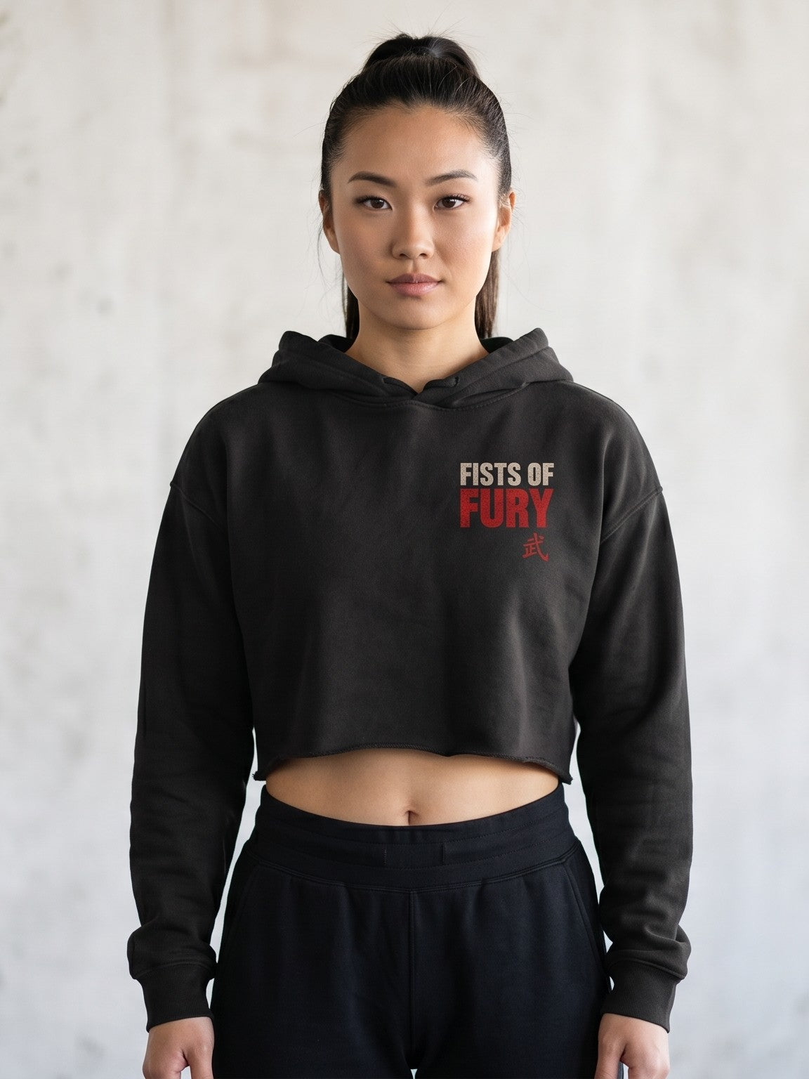 Discipline Over Everything™ Cropped Hoodie