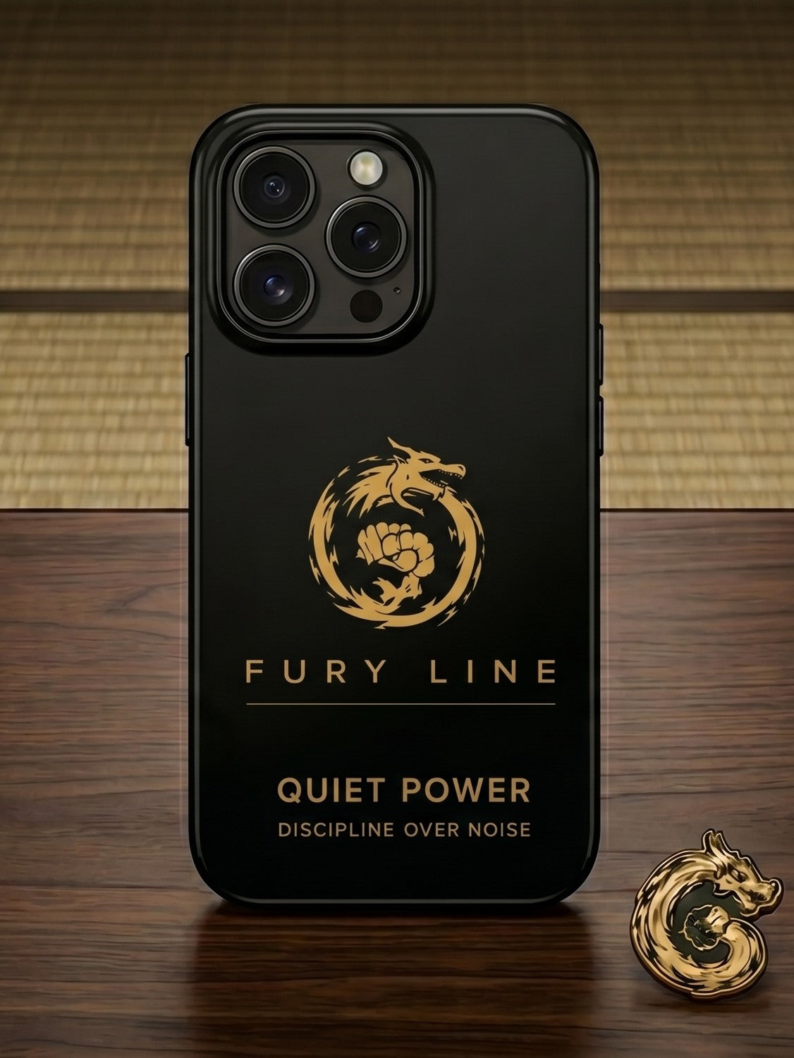 Fury Line Quiet Power Tough Phone Case