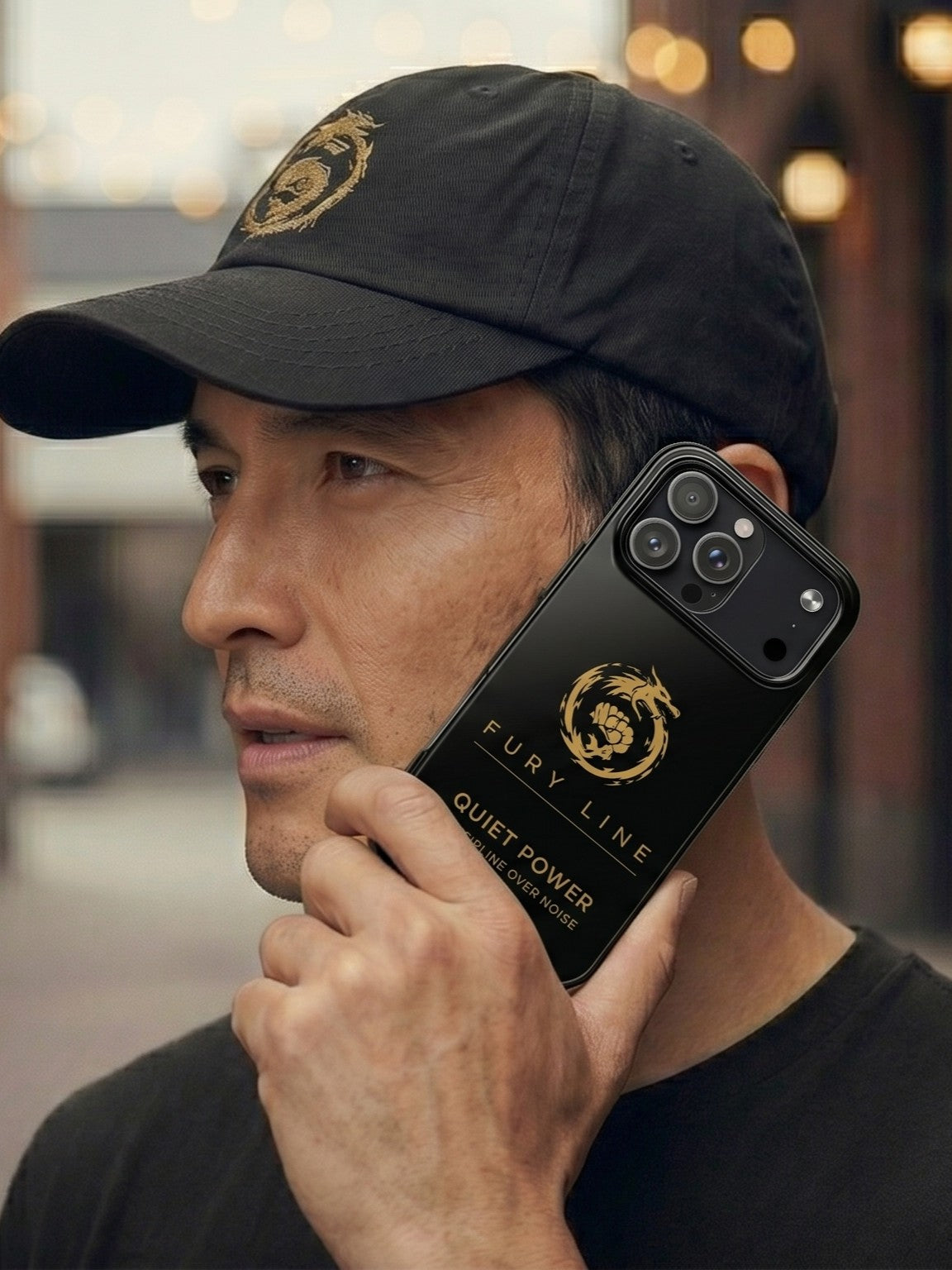 Fury Line Quiet Power Tough Phone Case
